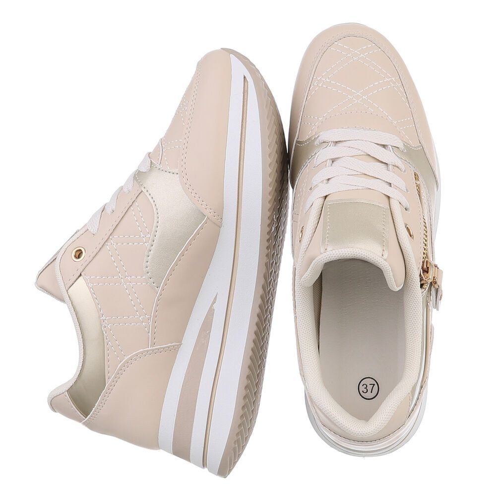 Ital-Design Damen Low-Top Freizeit Sneaker (88671442) Keilabsatz/Wedge Snea günstig online kaufen