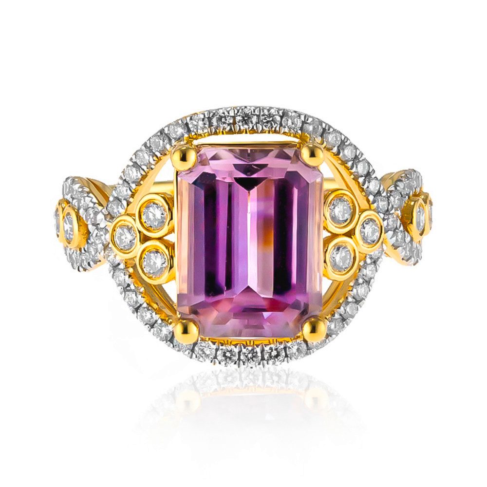 Cavill Diamantring Cavill 18K Gelbgold Damenring günstig online kaufen