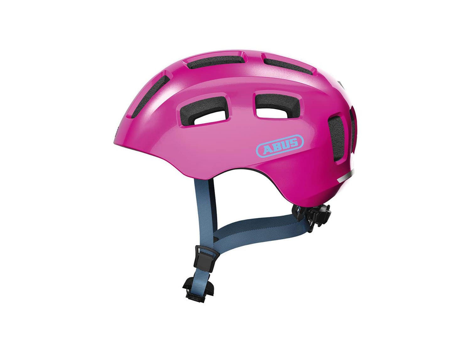 ABUS Kinderhelm YounI 2.0 Jugend, sparkling pink 48-54 cm