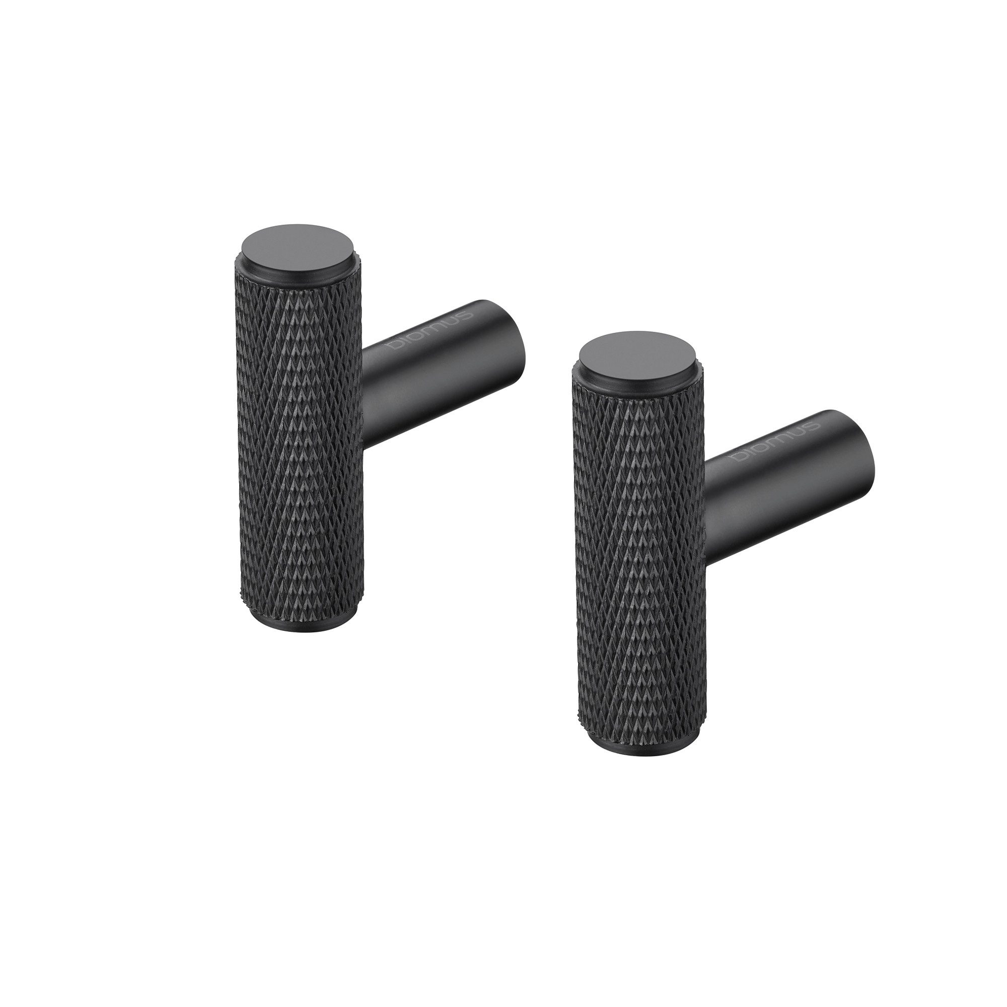 blomus Wandhaken -ROF- 2er Set Kleiderhaken, Haken für die Wand, Haken aus Metall, (2-St), Markante Optik, Vielseitig einsetzbar, Griffig und Robust