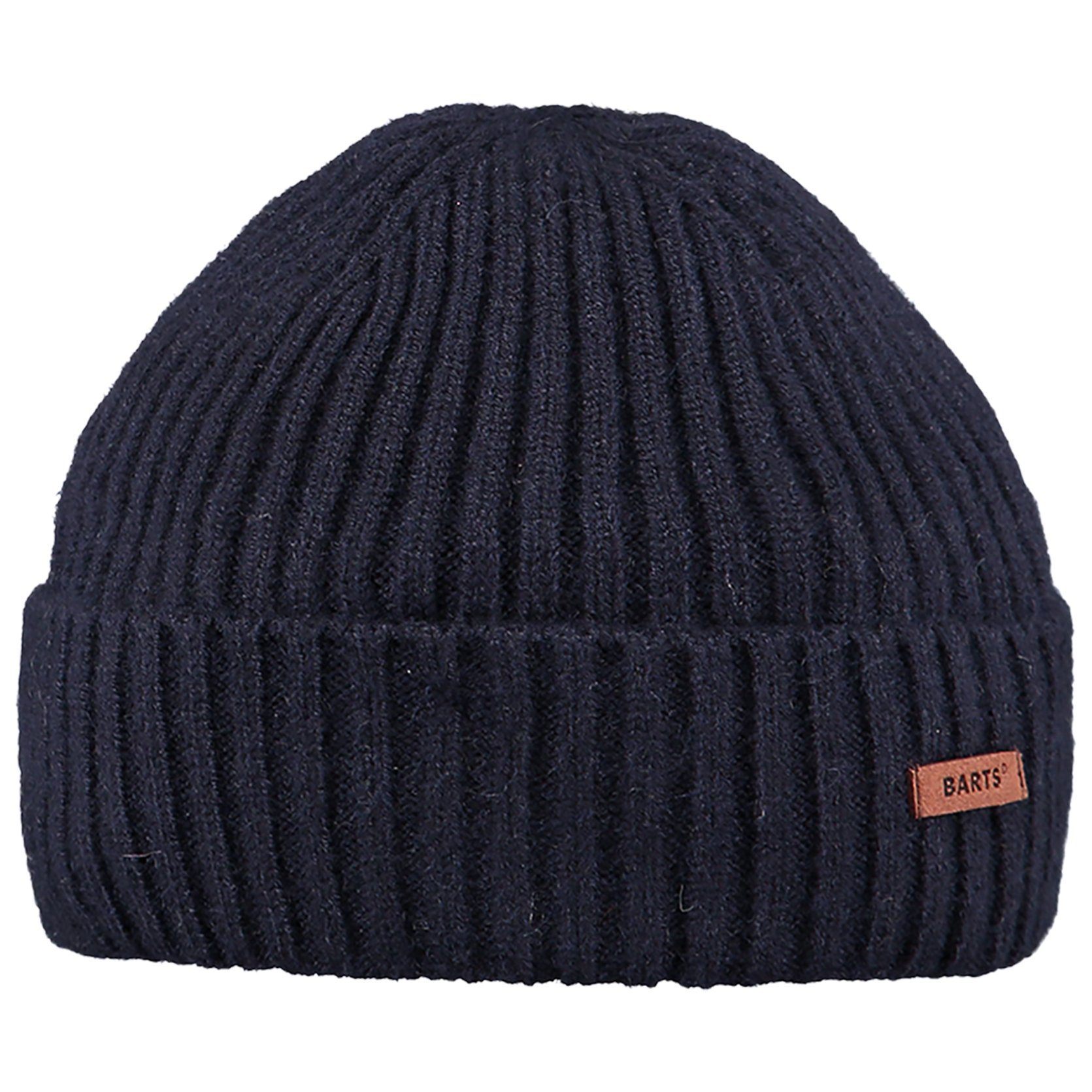 Barts Beanie navy mit Strickmütze Fleecefutter Dicey