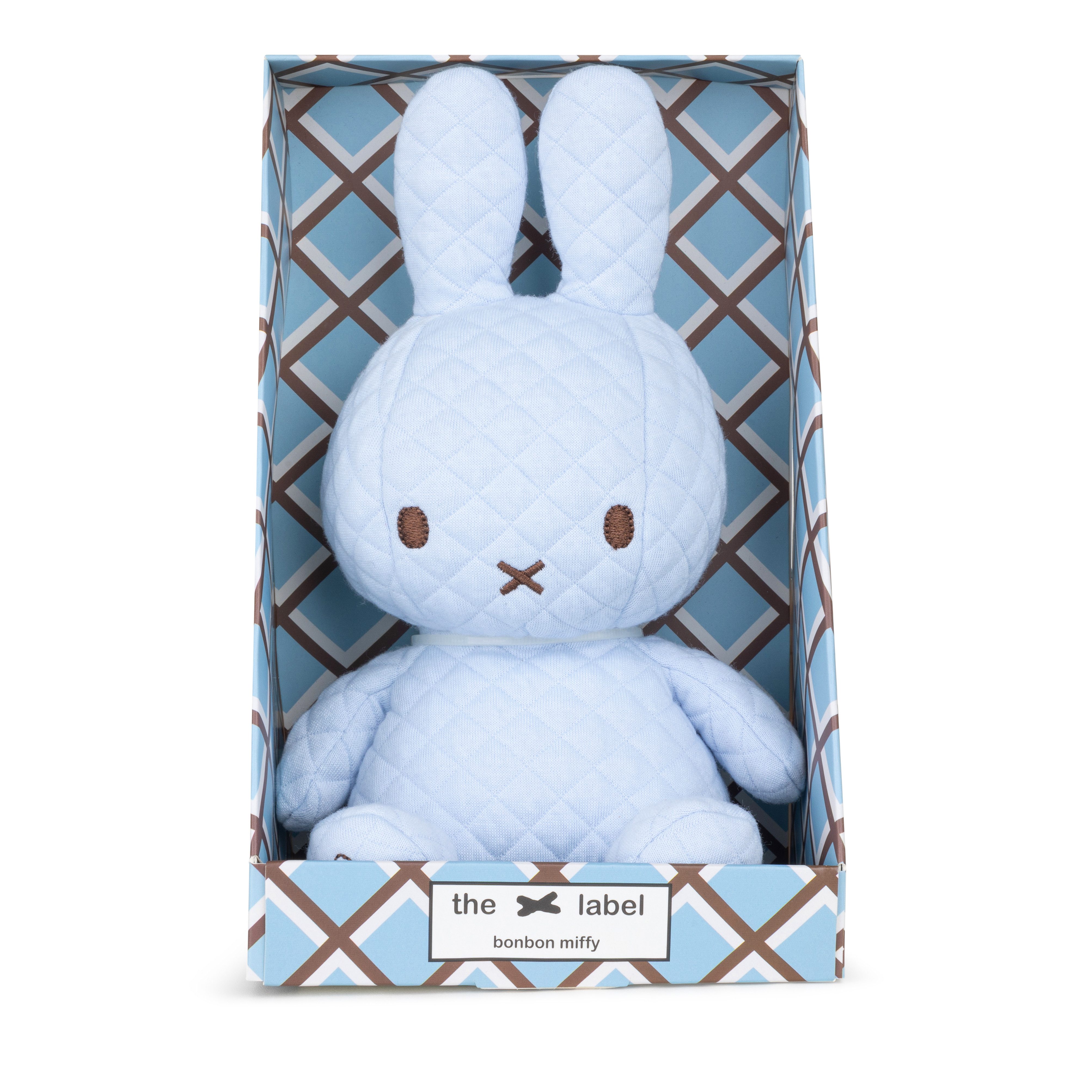 Bon Ton Toys Kuscheltier Bon Ton Toys Miffy the X Label Bonbon Miffy Blue Kuscheltier