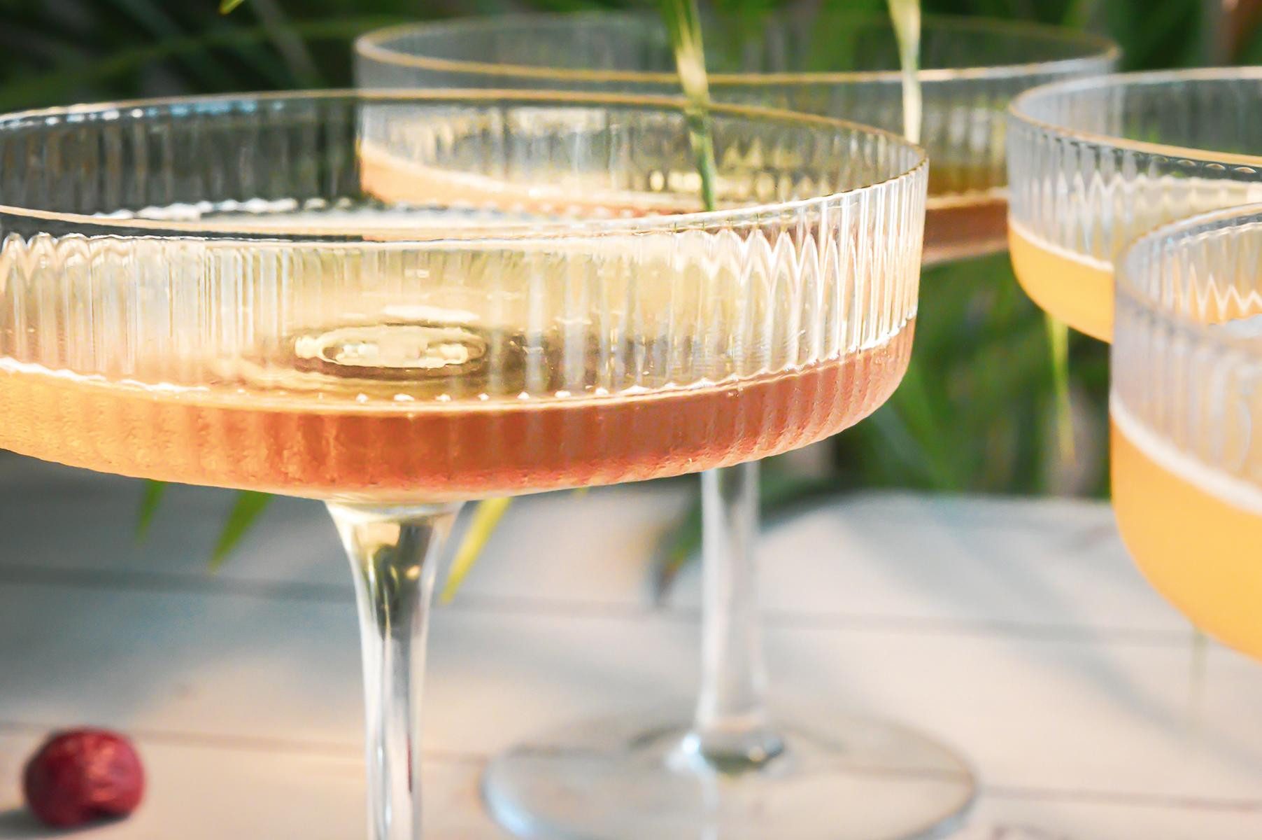 Sendez Martiniglas 6 Margarita Bargläser Cocktailgläser Margaritagläser Relief, Glas