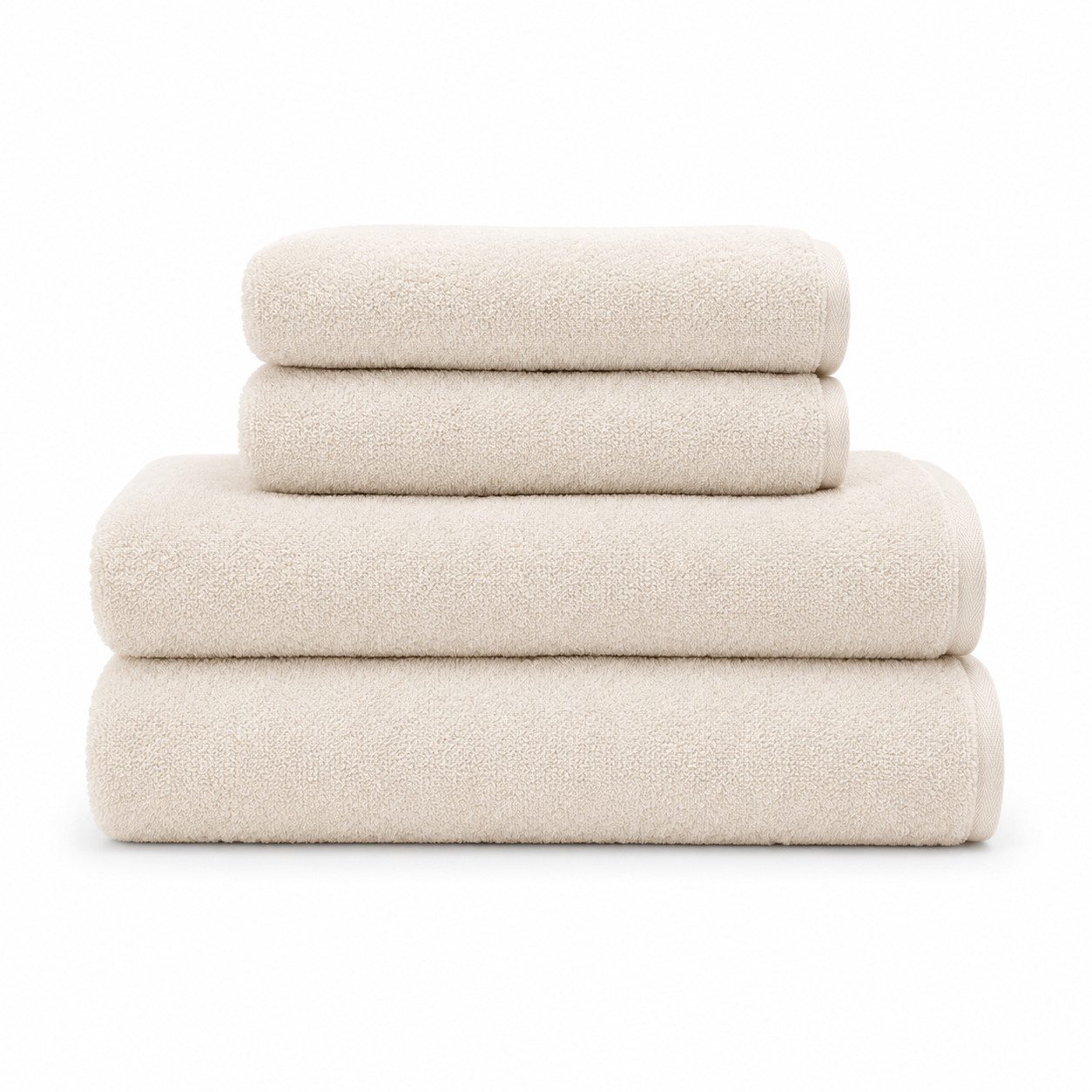 Ahsen Professional Handtuch Set Handtuch Set 100% Baumwolle 500/600 GSM 50x100 70x140 cm Badetücher, (4-St)
