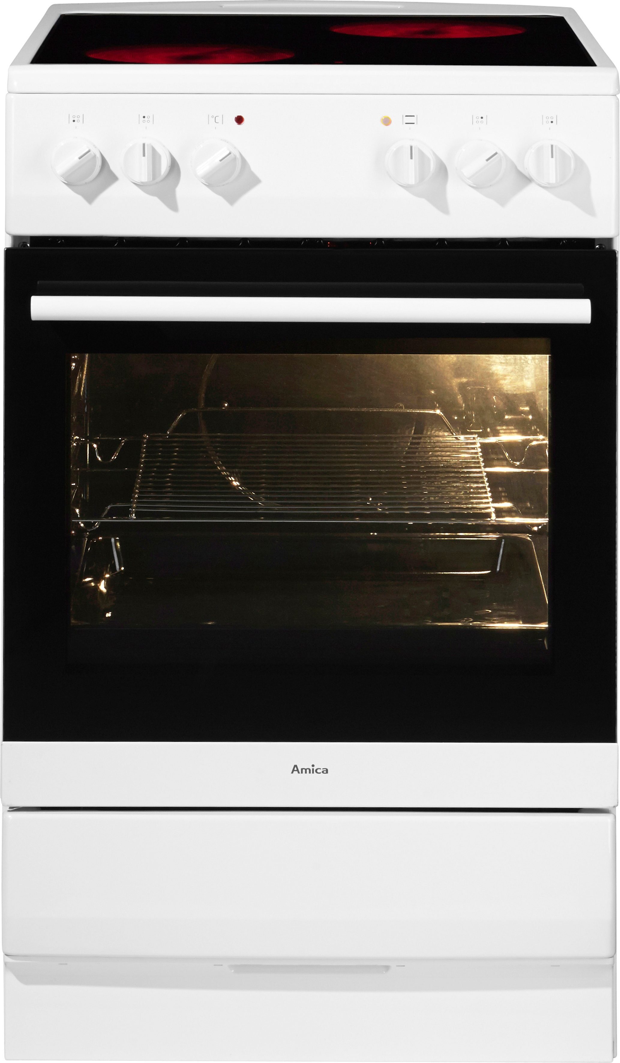 Amica Elektro-Standherd SHC 11505 W/SHC 11595 E, Steam Clean, Reinigt den Ofen mittels Dampf, ohne Chemie