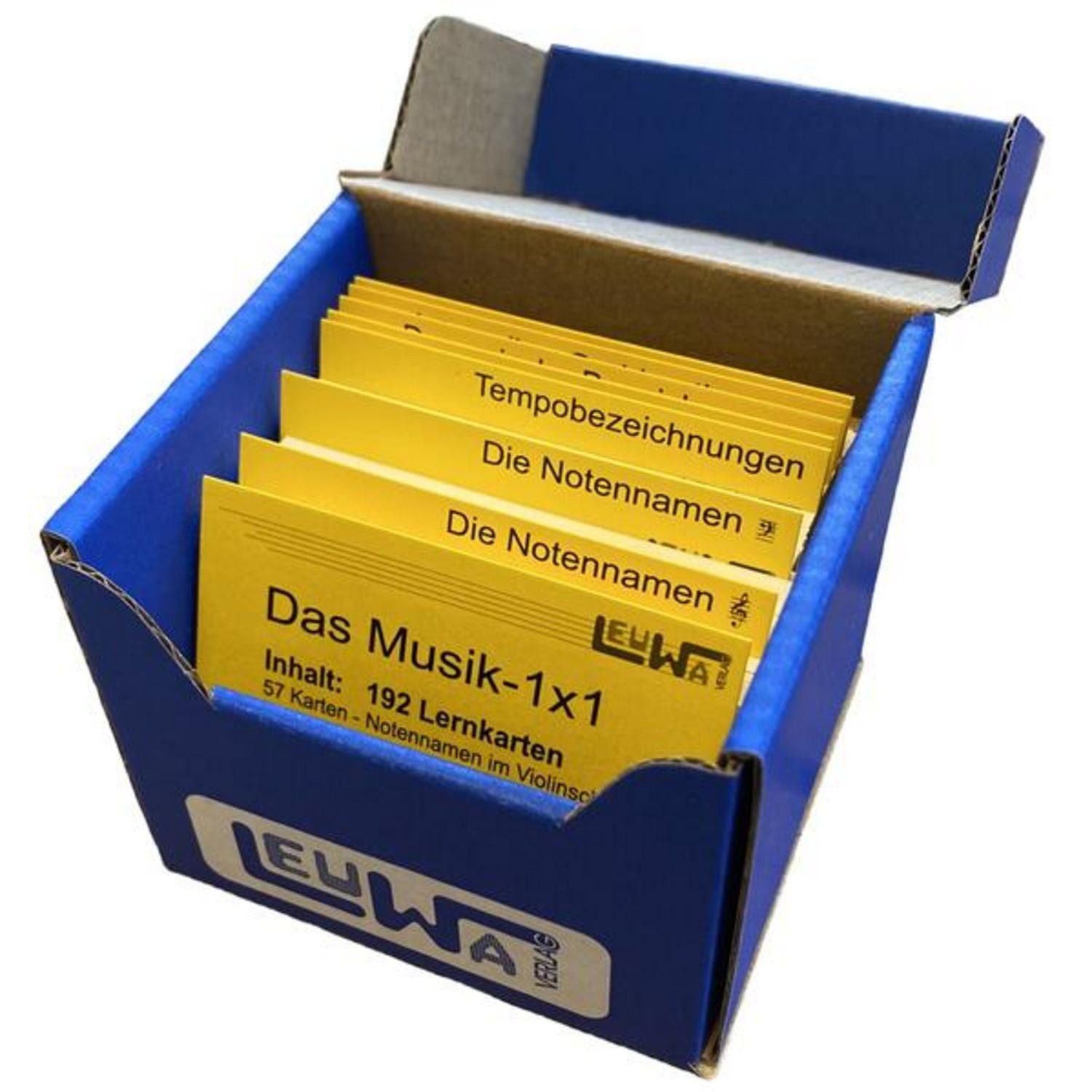 Das Musik-1x1, Musiknoten lesen lernen mit Karteikarten / Martin Leuchtner, Bruno Waizmann