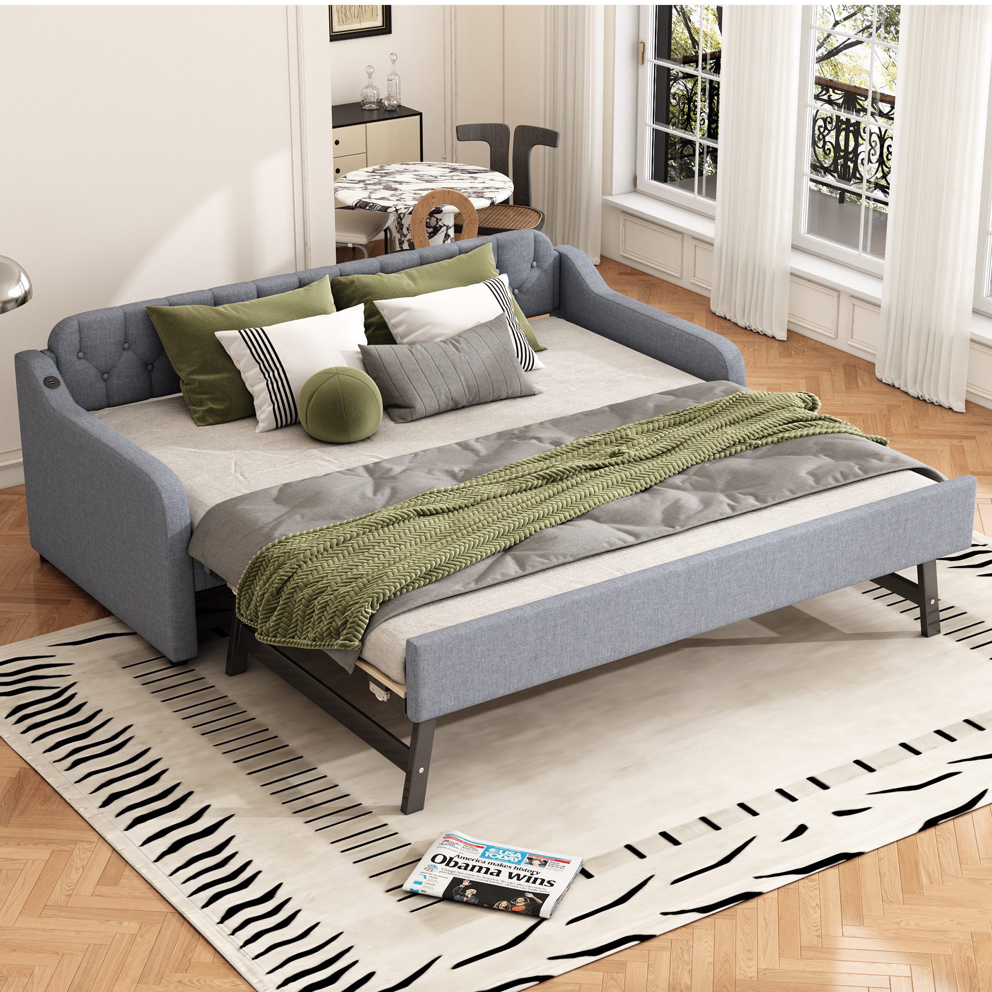 Merax Daybett, Tagesbett 90x200cm/180x200cm Schlafsofa mit günstig online kaufen