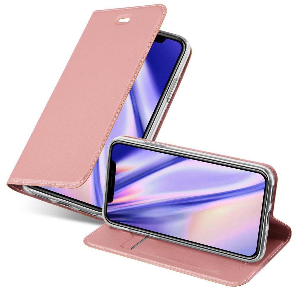 Cadorabo Handyhülle für iPhone XR Hülle Apple iPhone XR, Schutzhülle Hülle mit Standfunktion, Magnetverschluss und Kartenfach