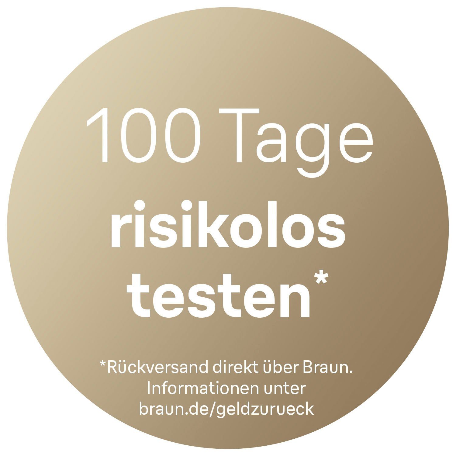 Braun Gesichtsepilierer FaceSpa Pro 10 Mikroöffnungen, SE910, Wet&Dry