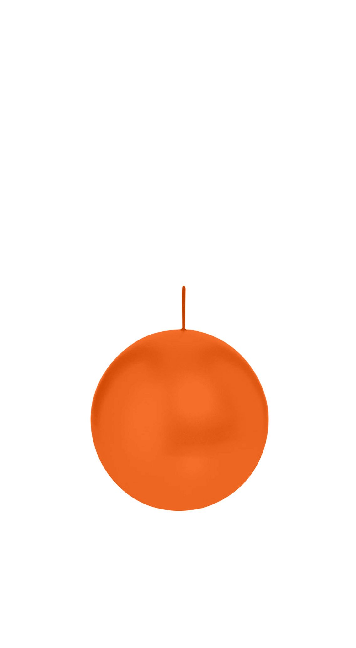 Wiedemann Kerzen Adventskerze Kugelkerzen Aprikose Orange