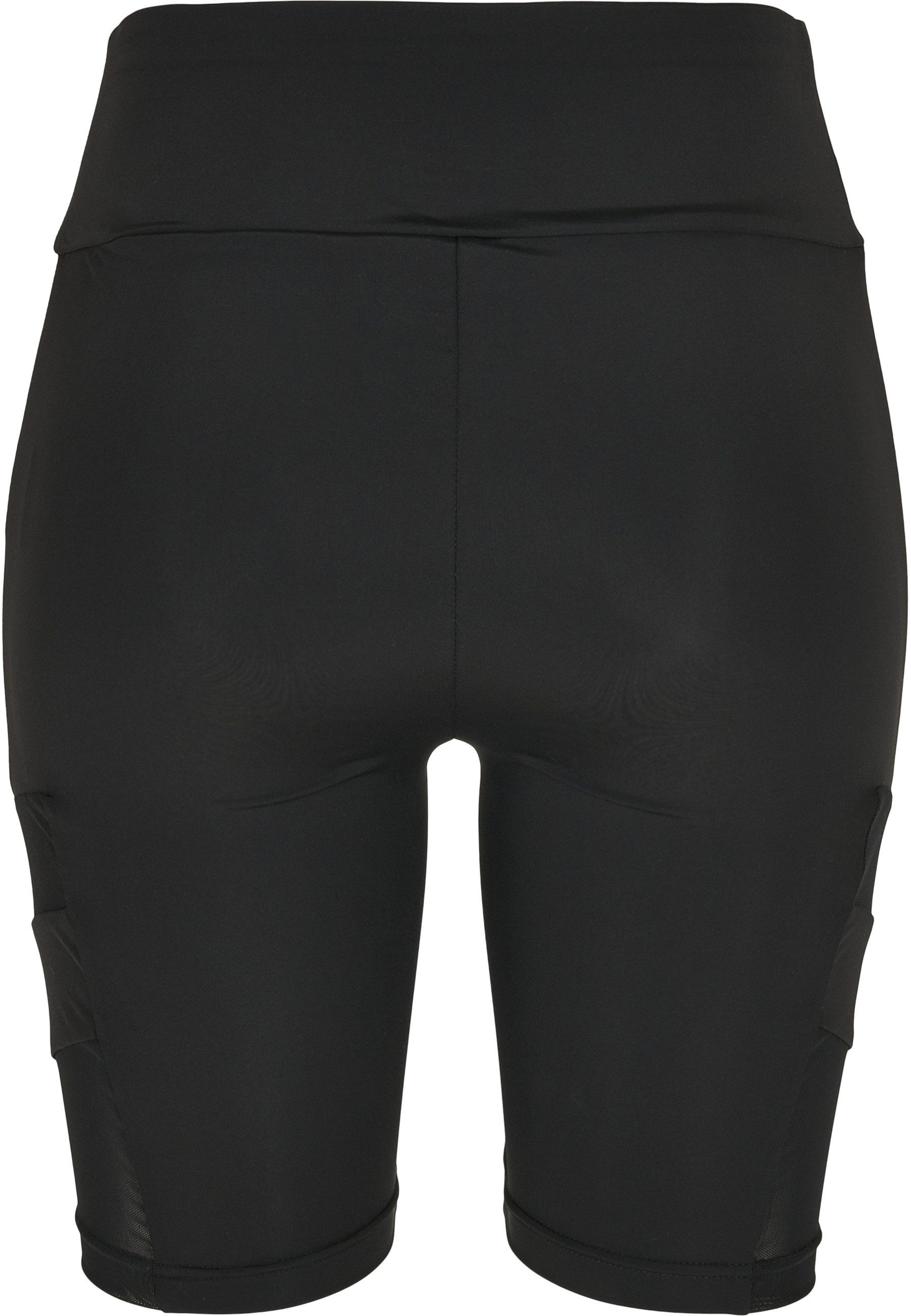 URBAN CLASSICS Stoffhose Urban Classics Damen Ladies High Waist Tech Mesh C günstig online kaufen