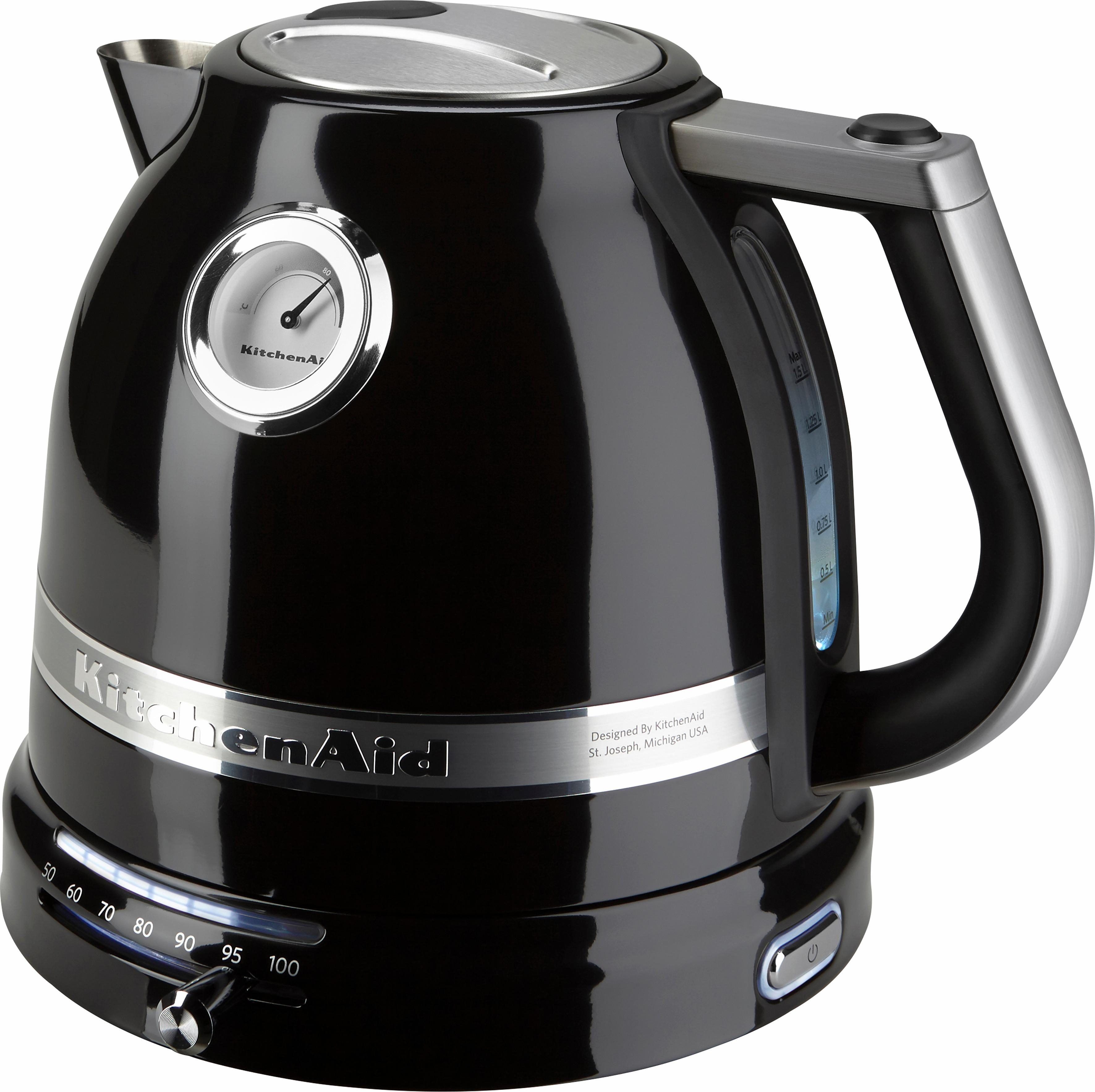 KitchenAid Wasserkocher 5KEK1522EOB ONYX BLACK, 1,5 l, 2400 W, onyx schwarz