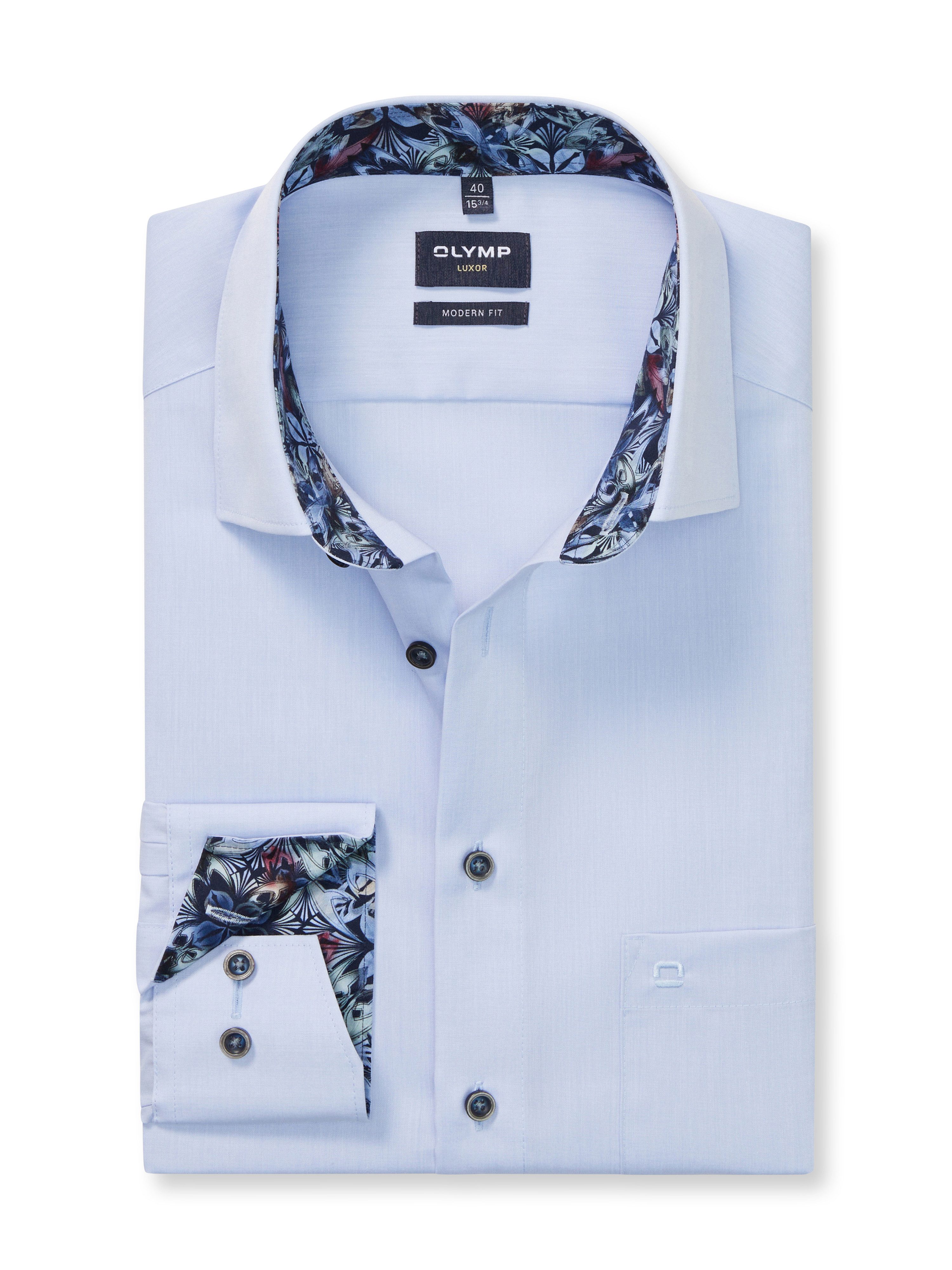 OLYMP Langarmhemd Luxor modern fit Businesshemd, günstig online kaufen