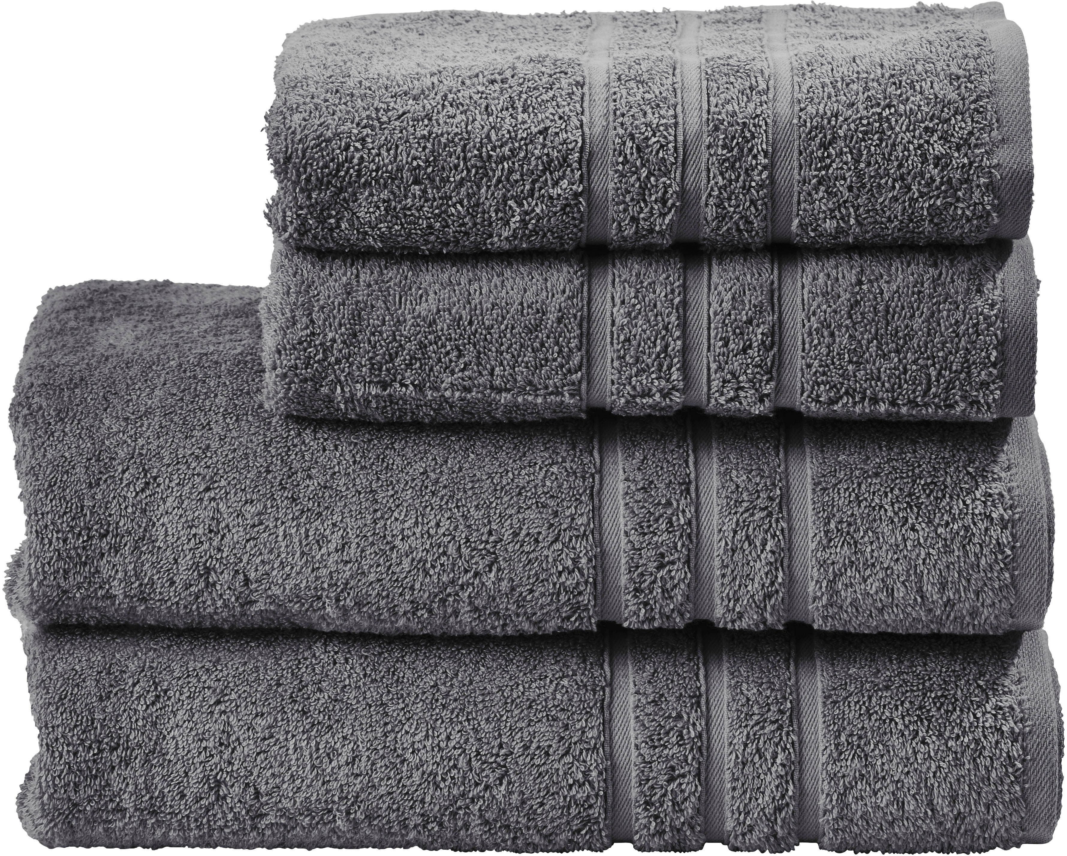 done.® Handtuch Set Daily Uni, Walkfrottier günstig online kaufen