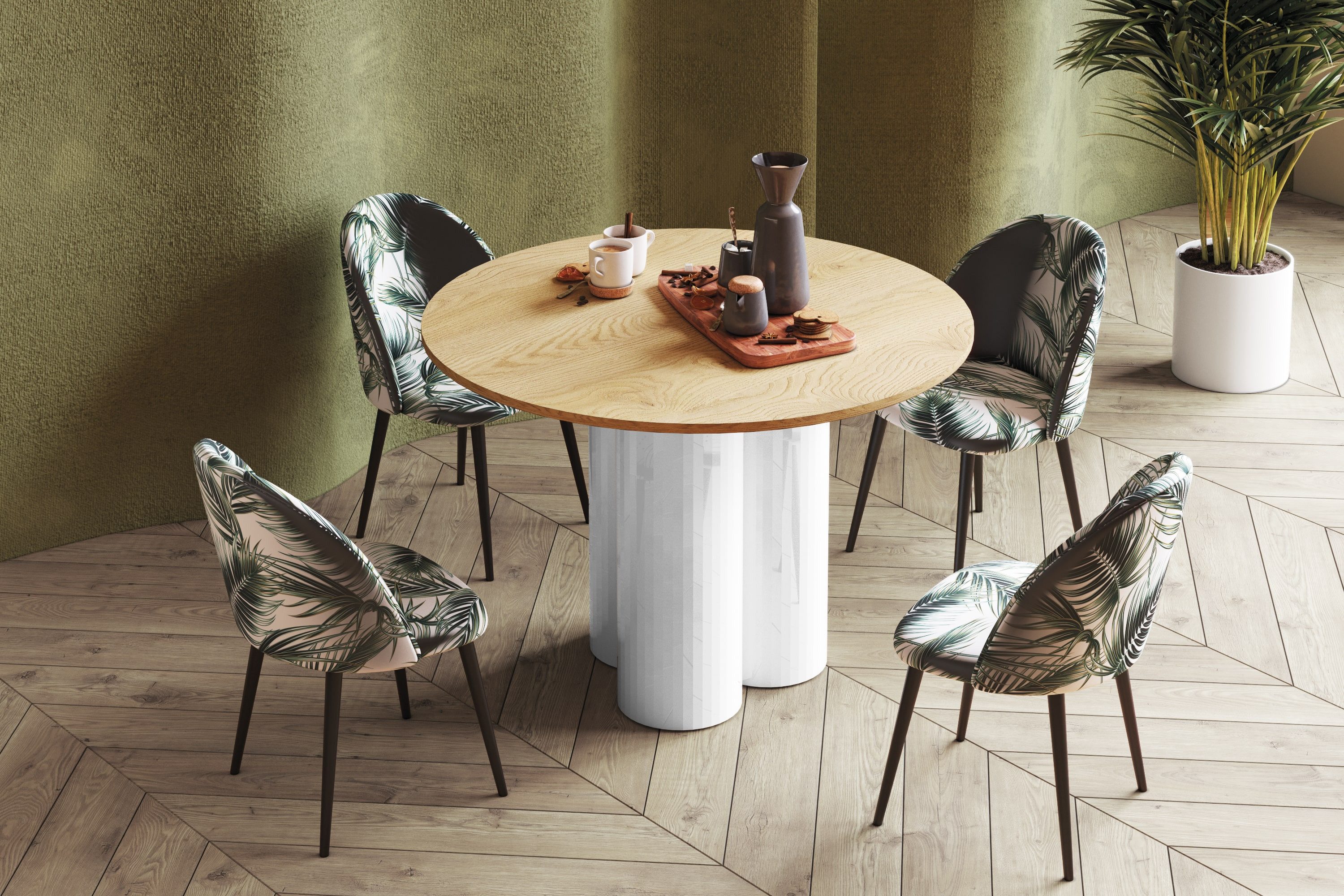 designimpex Esstisch Design Esstisch Tisch HRE-111 günstig online kaufen