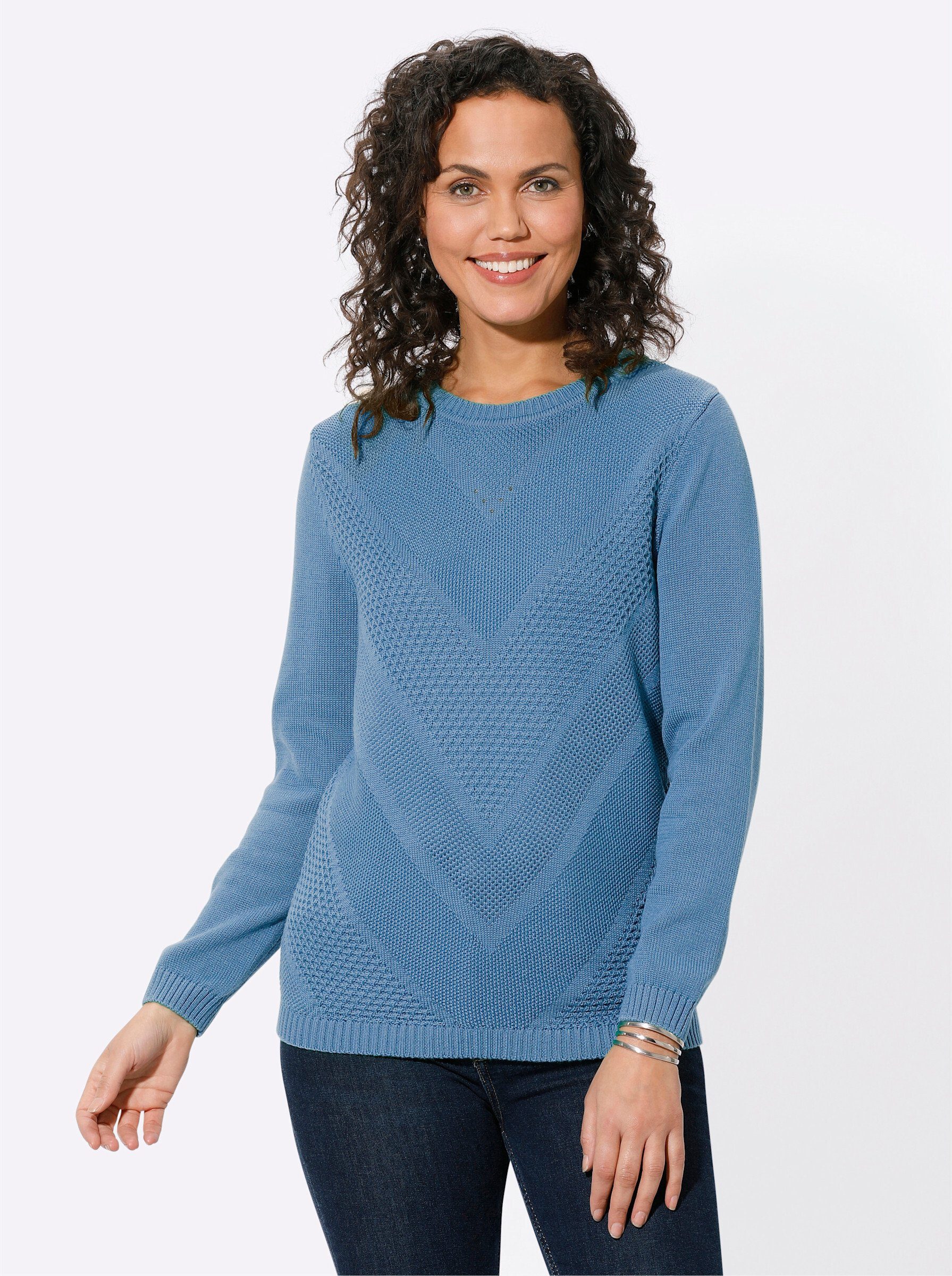 Strickpullover Pullover Langarm Jersey