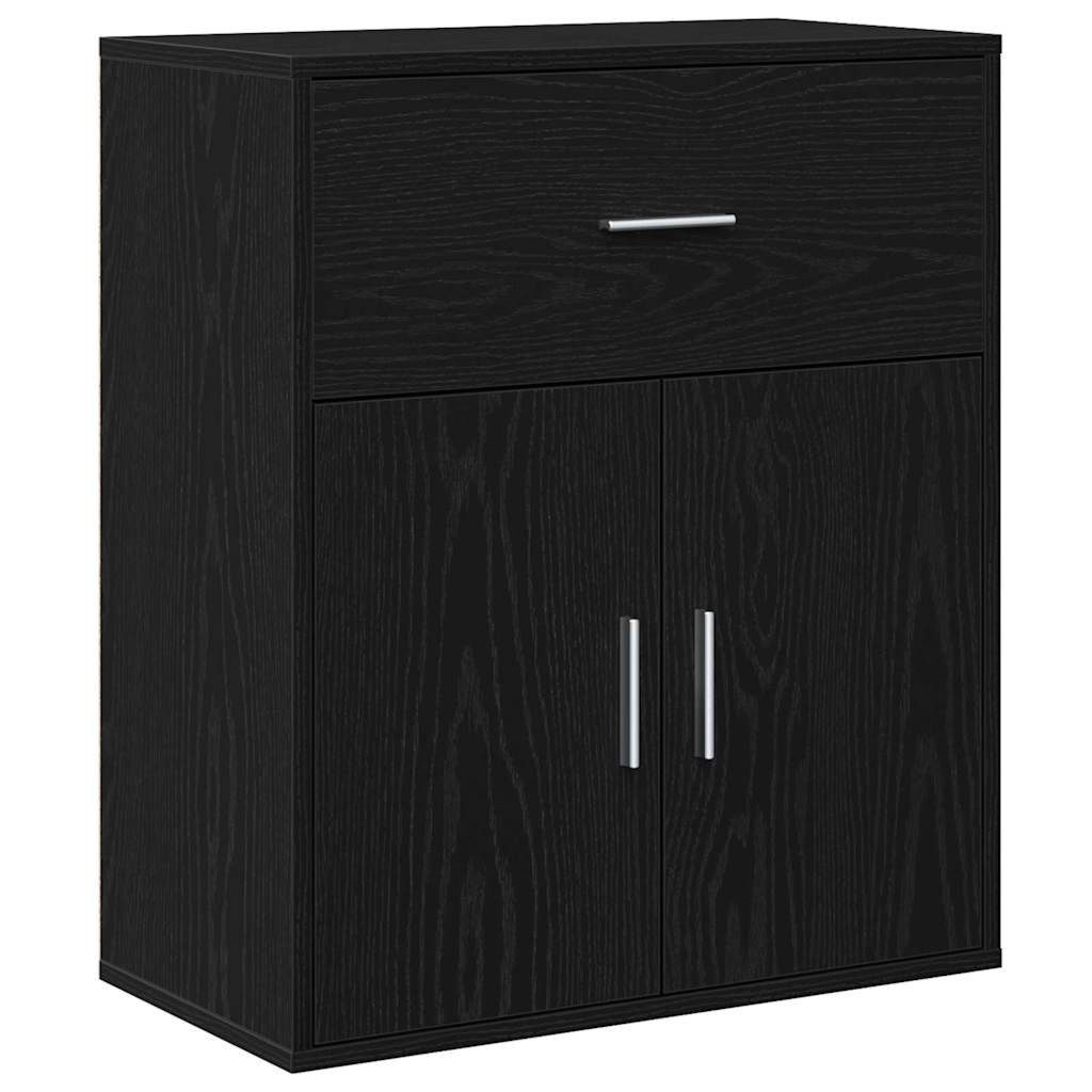 vidaXL Sideboard Sideboard Schwarze Eiche 60 günstig online kaufen