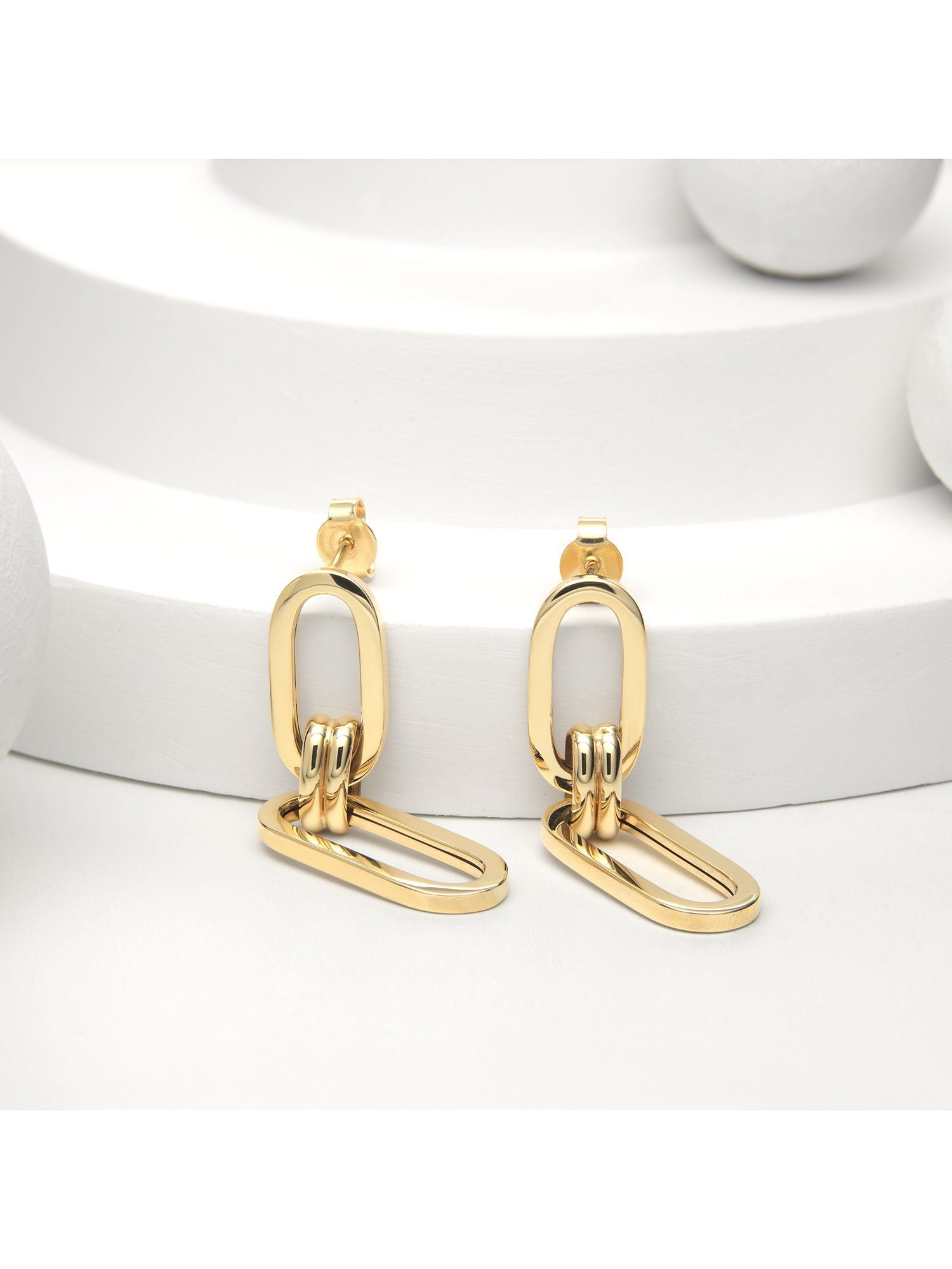 CHRIST Paar Ohrstecker CHRIST Damen-Ohrstecker 585er Gelbgold günstig online kaufen