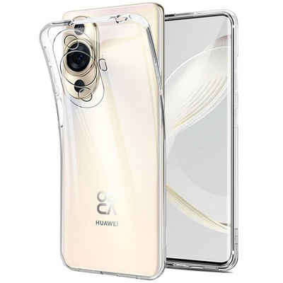 CoolGadget Handyhülle Transparent Ultra Slim Case für Huawei Nova 11 Pro 6,78 Zoll, Silikon Hülle Dünne Schutzhülle für Huawei Nova 11 Pro Hülle