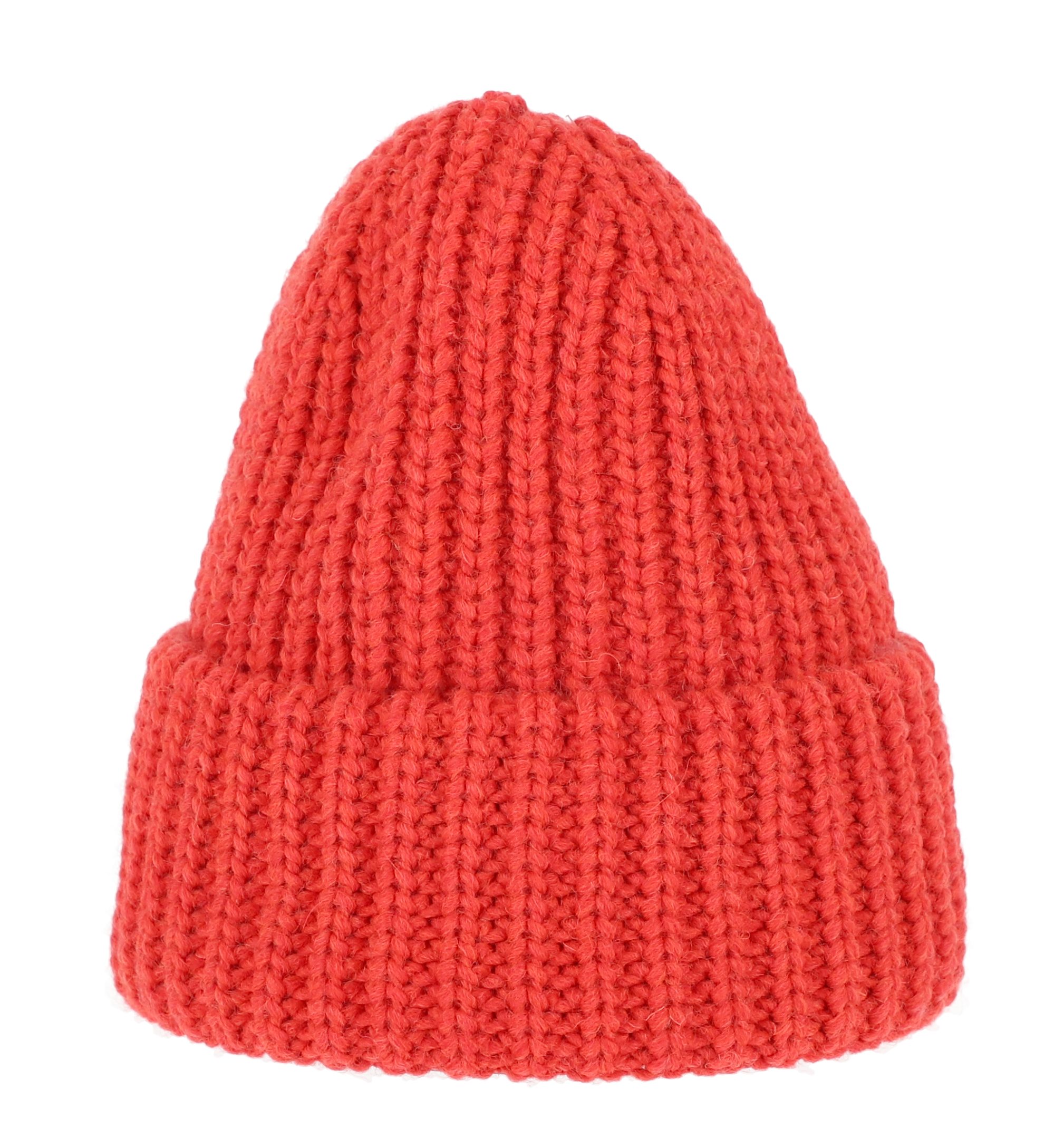 halsüberkopf Accessoires Strickmütze Grobstrickmütze mit breitem günstig online kaufen