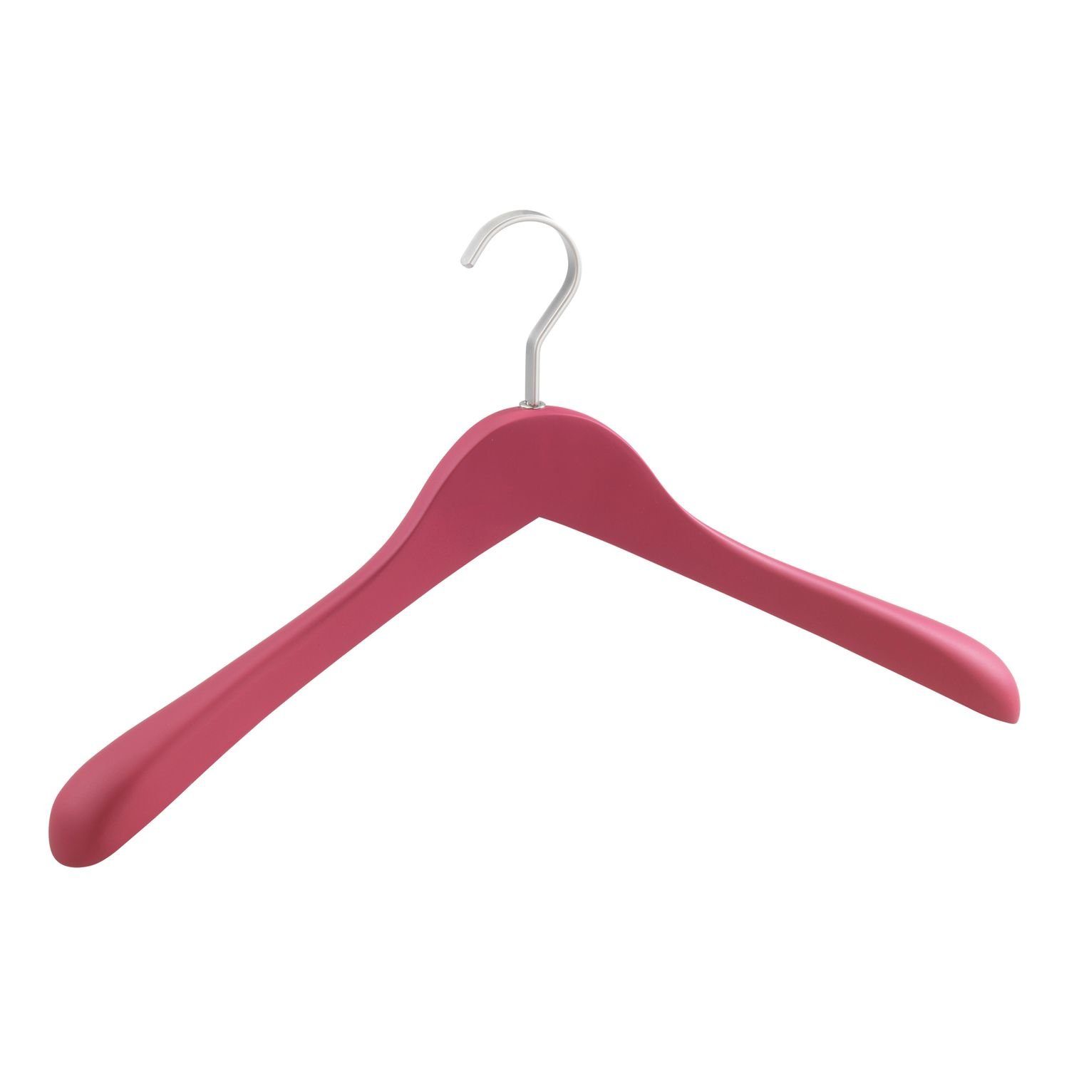 WENKO Kleiderbügel Wenko Kleiderbügel Typ New York pink Garderobenbügel Wäs günstig online kaufen