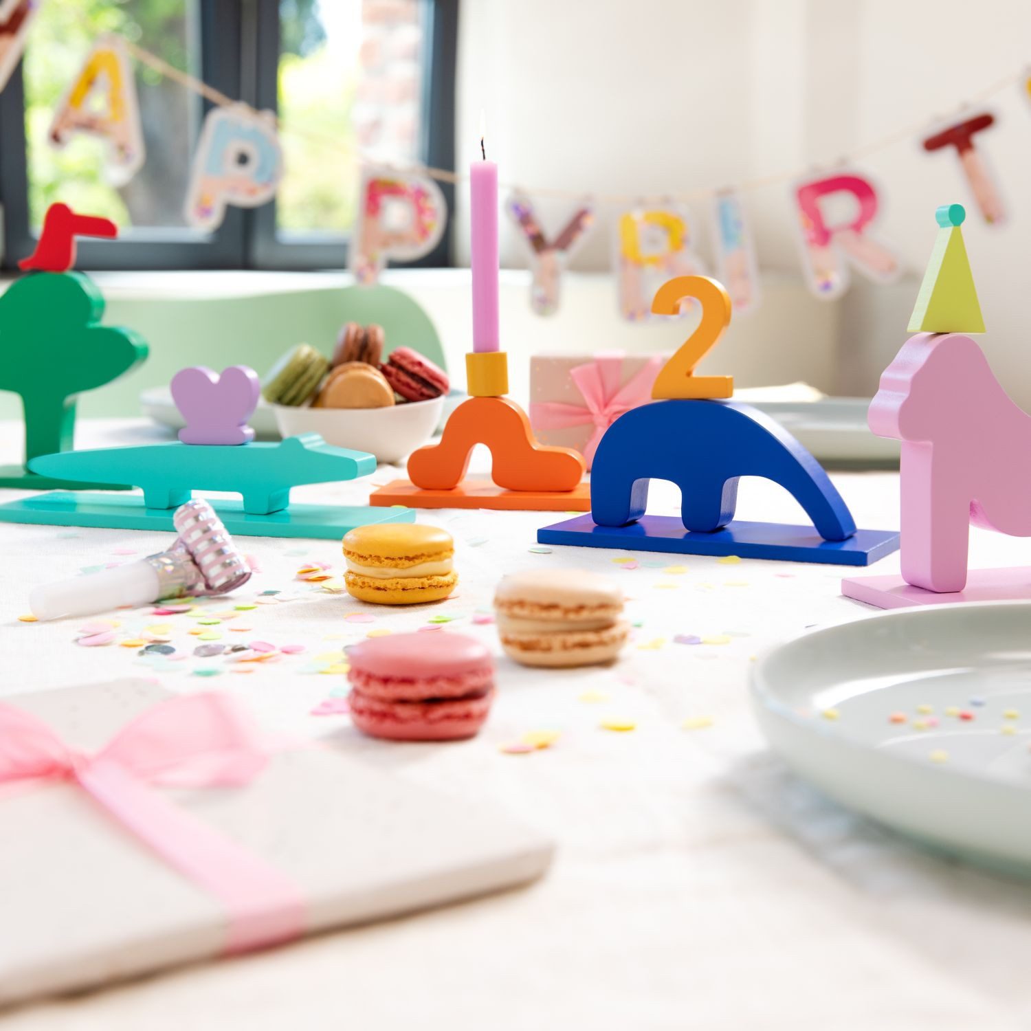 Remember Kerzenhalter Geburtstagszug Animals günstig online kaufen