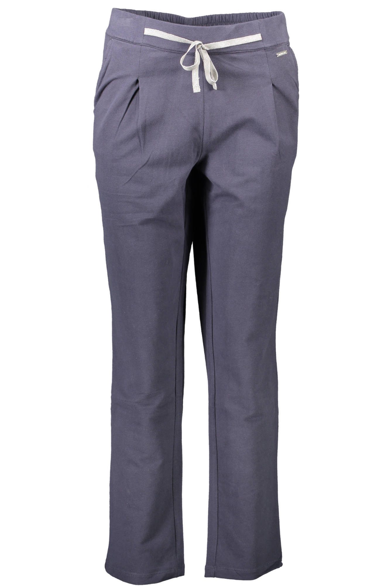 U.S. Polo 5-Pocket-Hose Damen Sporthose Blau mit Kordelzug und Taschen – Komfort mit Stil