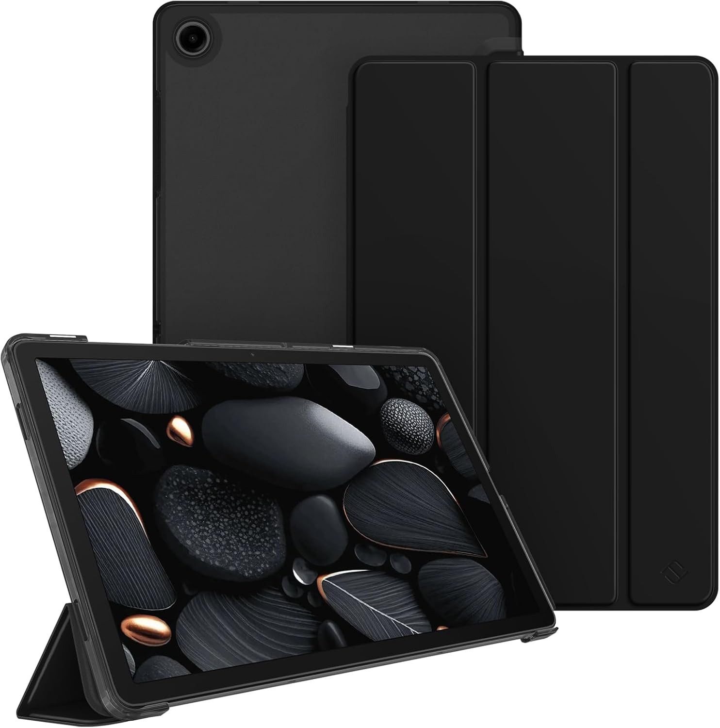 Fintie Tablet-Hülle für Samsung Galaxy Tab A11+ Plus 11" 2025 / Tab A9+ Plus 11 Zoll 2023 11 Zoll, Ultradünn Schutzhülle mit Translucent Rückseite in Matt-Optik Cover