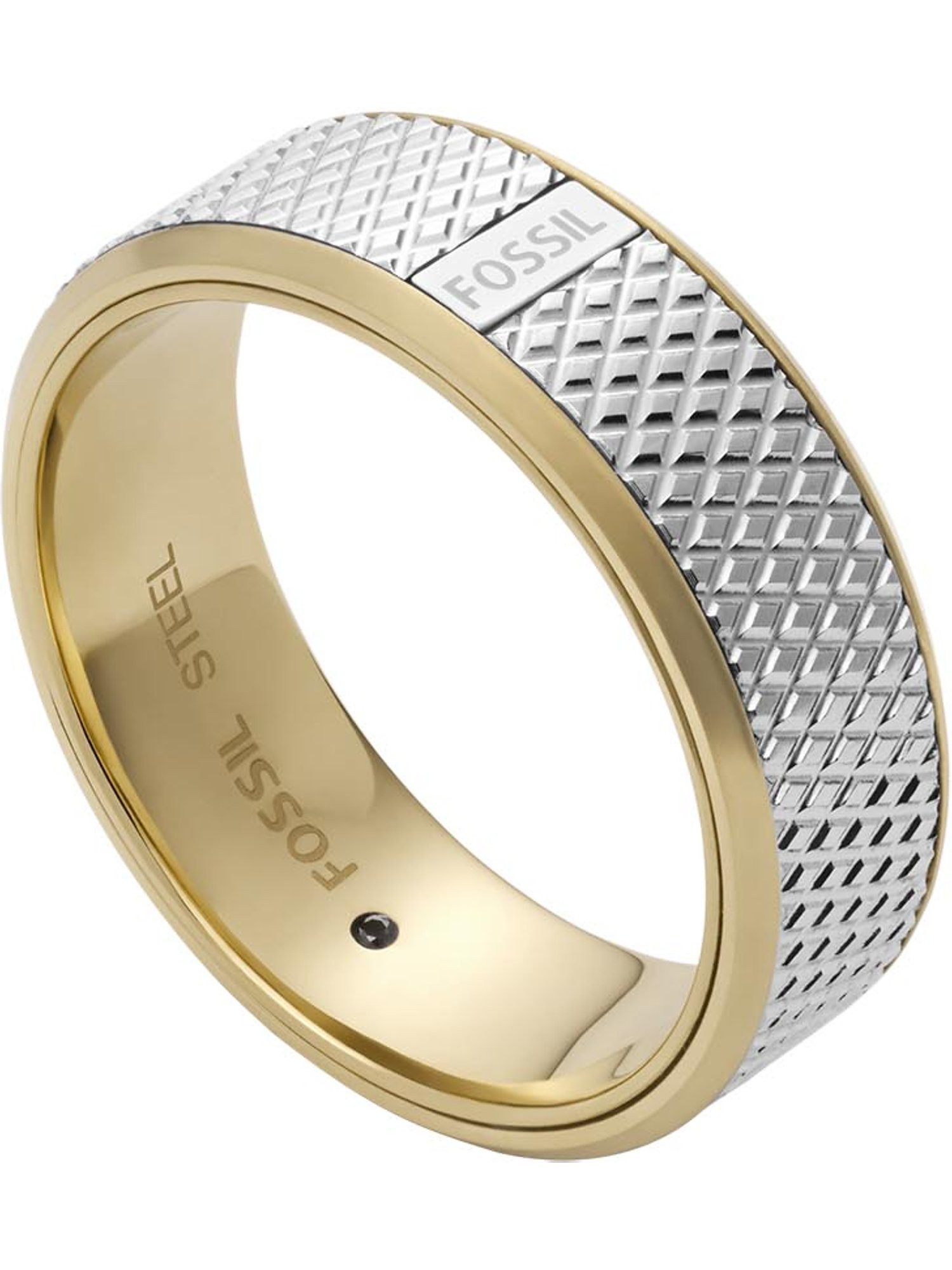 Fossil Fingerring Fossil Herren-Herrenring Edelstahl