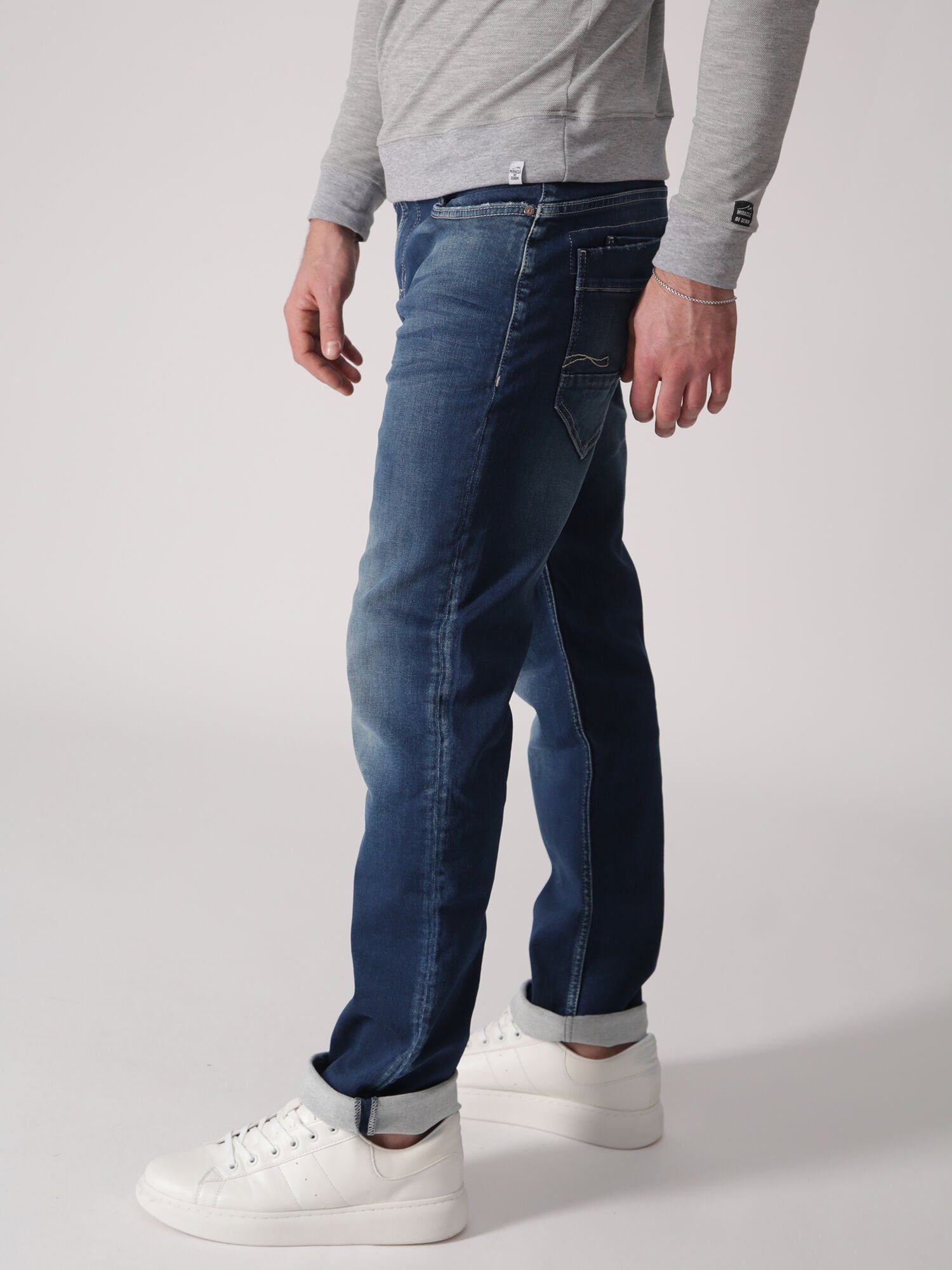 Relax-fit-Jeans of Member Denim Miracle Blue im Jogg Jogg-Denim-Look Joshua