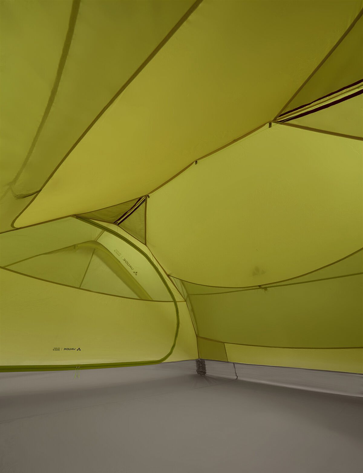 VAUDE Gruppenzelt Ultralight Space 3P, Personen: 3 (Set, 1 tlg., mit Transporttasche)