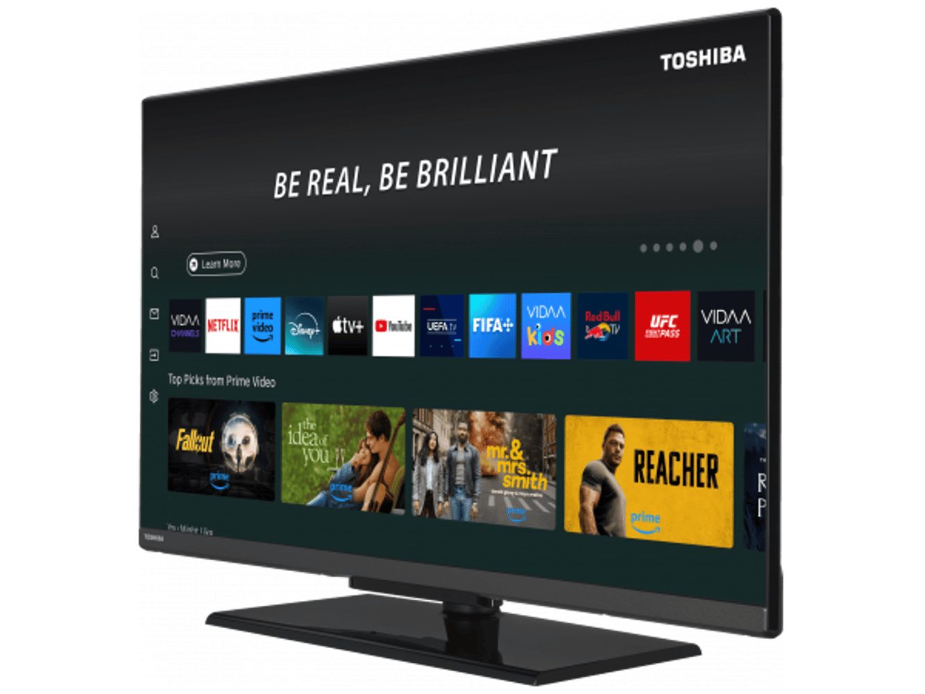 Toshiba 10146004 LED-Fernseher (32 Zoll,...