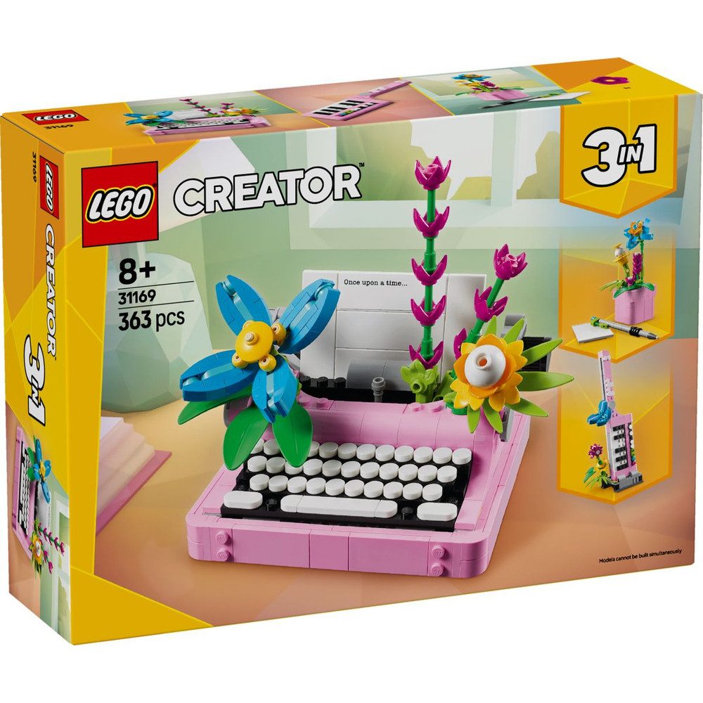 LEGO® Spiel LEGO® Creator 31169 - Schreibmaschine mit Blumen