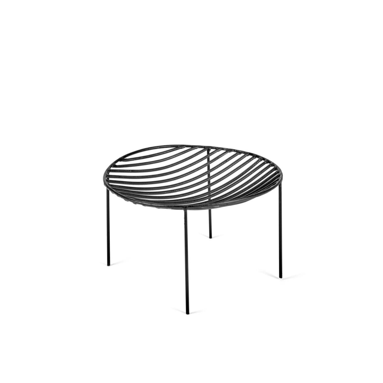 Serax Servierschale SERAX Aufbewahrungskorb Nana Metall Schwarz (12,5cm)