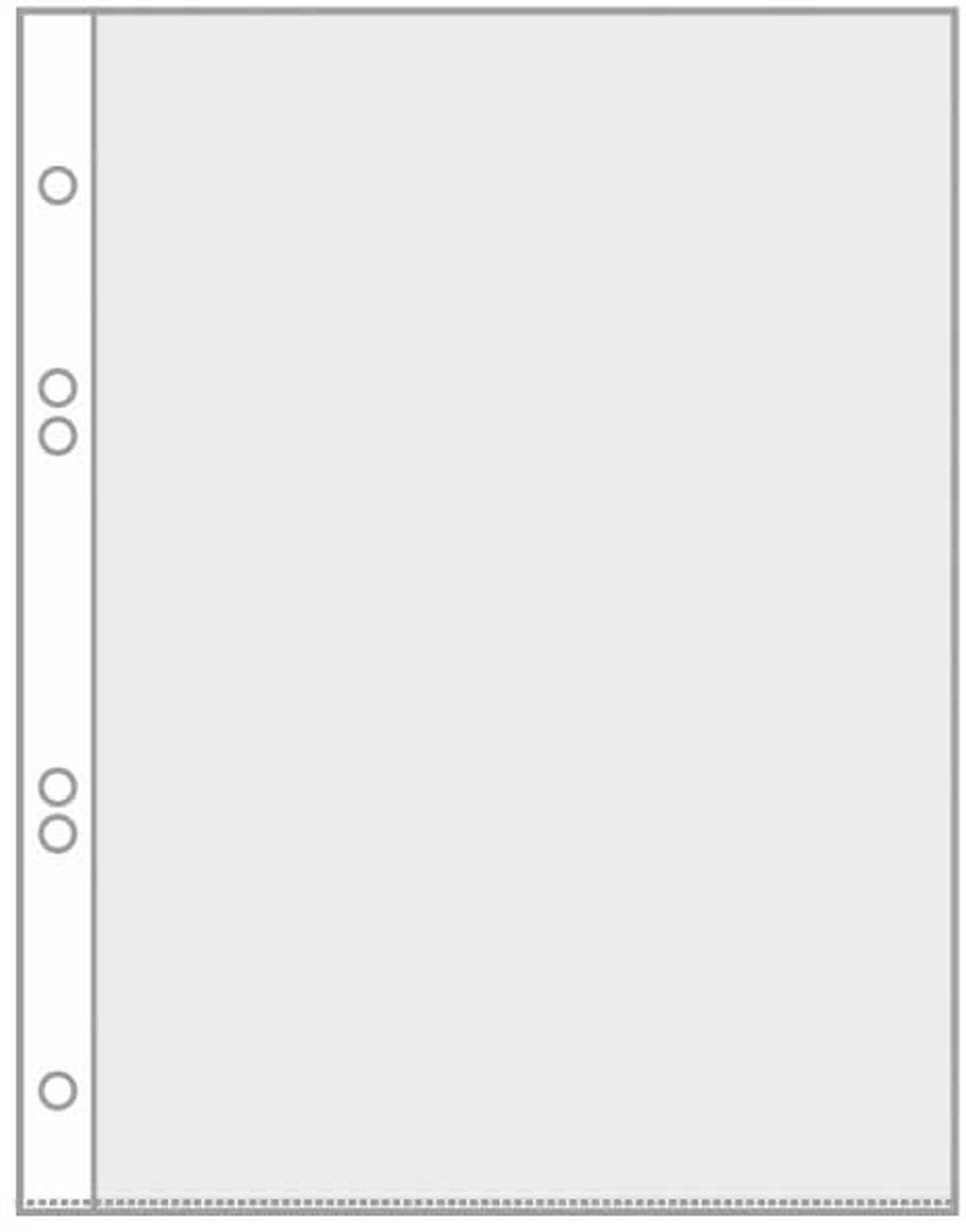 VELOFLEX Prospekthülle Prospekthüllen A5 75my glasklar VE=10 Stück