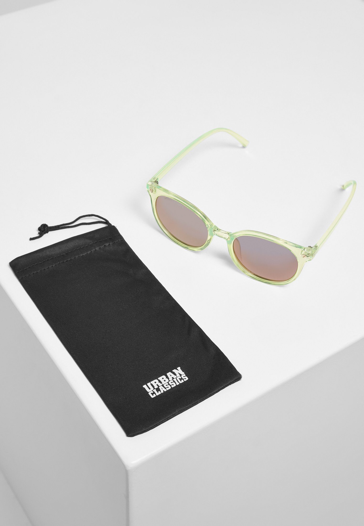 URBAN CLASSICS Sonnenbrille Accessoires 108 Sunglasses UC neonyellow/black | Sonnenbrillen