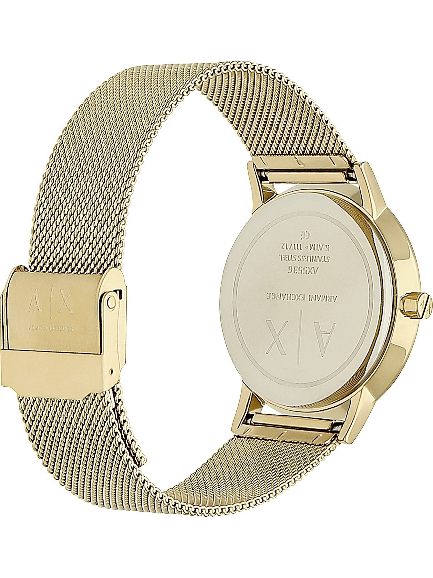ARMANI EXCHANGE Quarzuhr Armani Exchange Damen-Uhren Analog Quarz – Bild 3 von 4