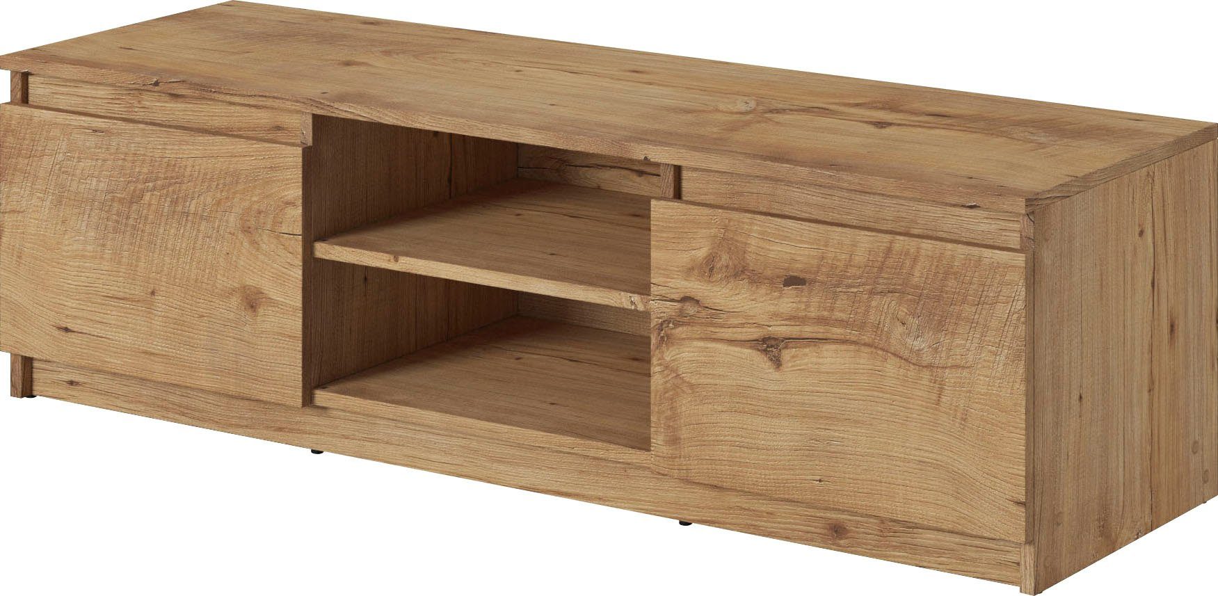 Home affaire Lowboard DINGO, zeitloser TV-Schrank, TV-Board Breite 120 cm, günstig online kaufen