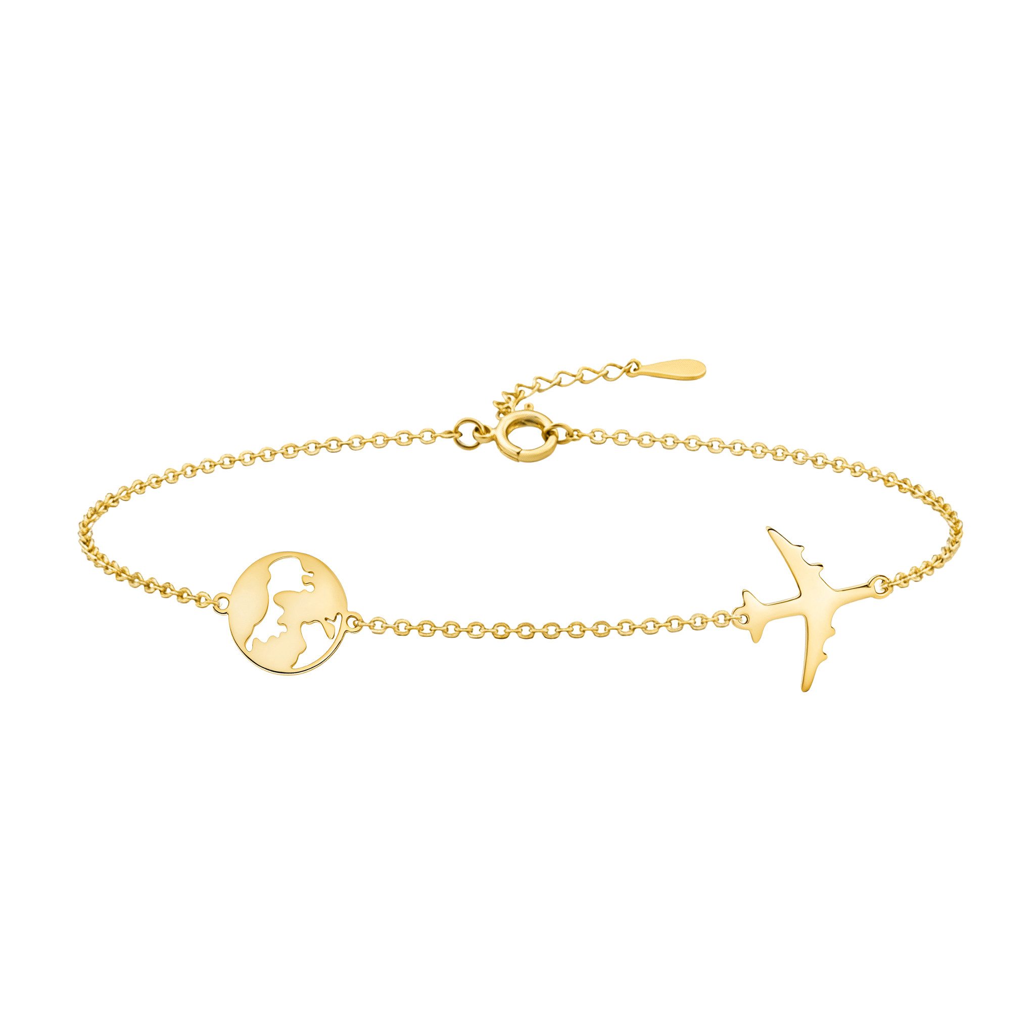 Sofia Milani Armband Weltkarten (Armband), 925 Silber Damen Schmuck - B0355 günstig online kaufen