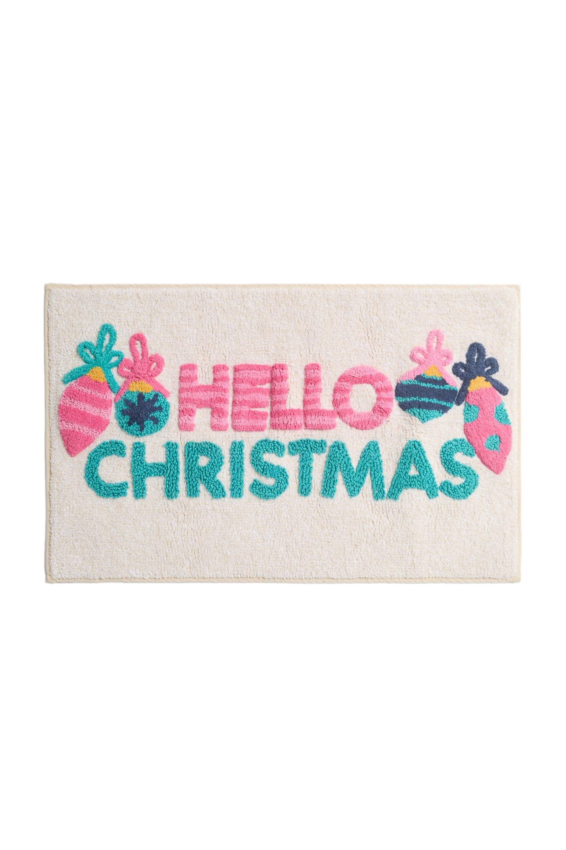 Next Badematte Badematte aus 100 % Baumwolle, Hello Christmas, Höhe 80 mm, günstig online kaufen