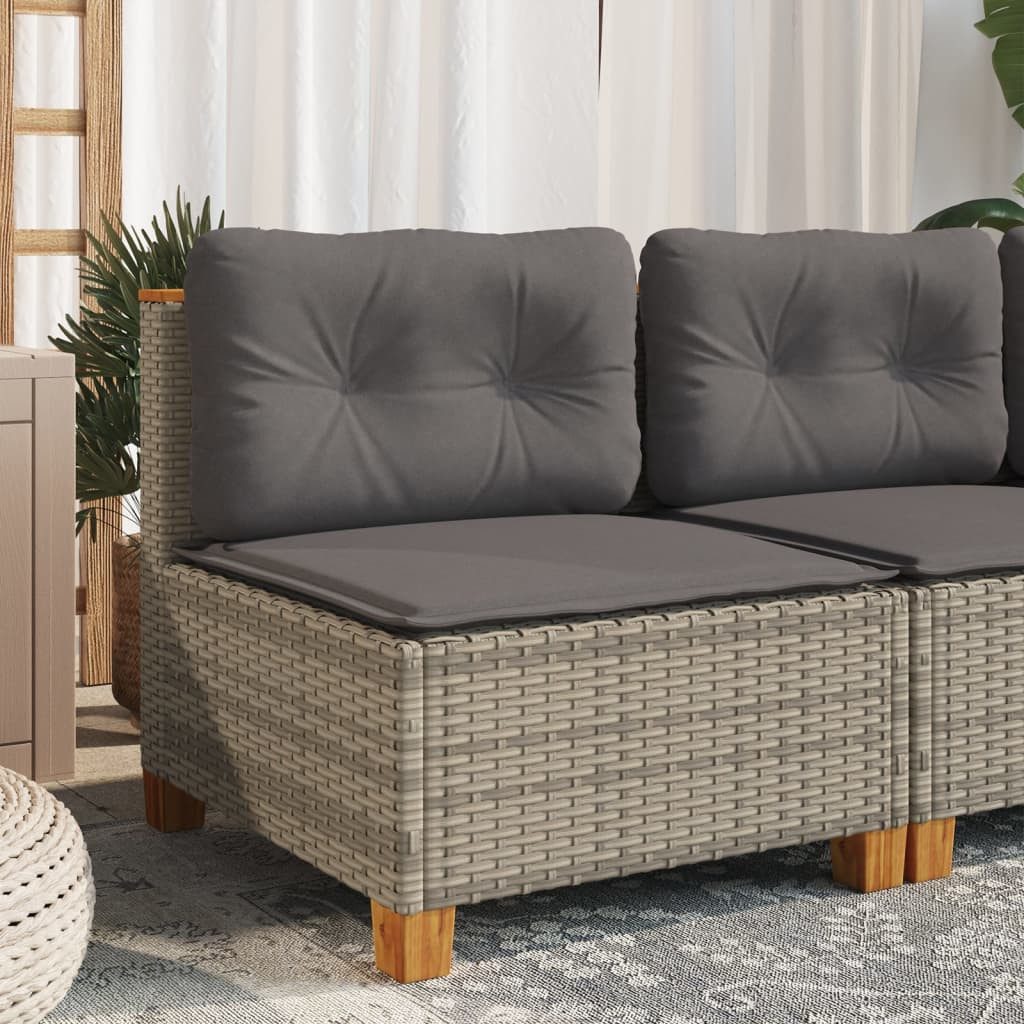 vidaXL Loungesofa Gartensofa ohne Armlehnen mit günstig online kaufen