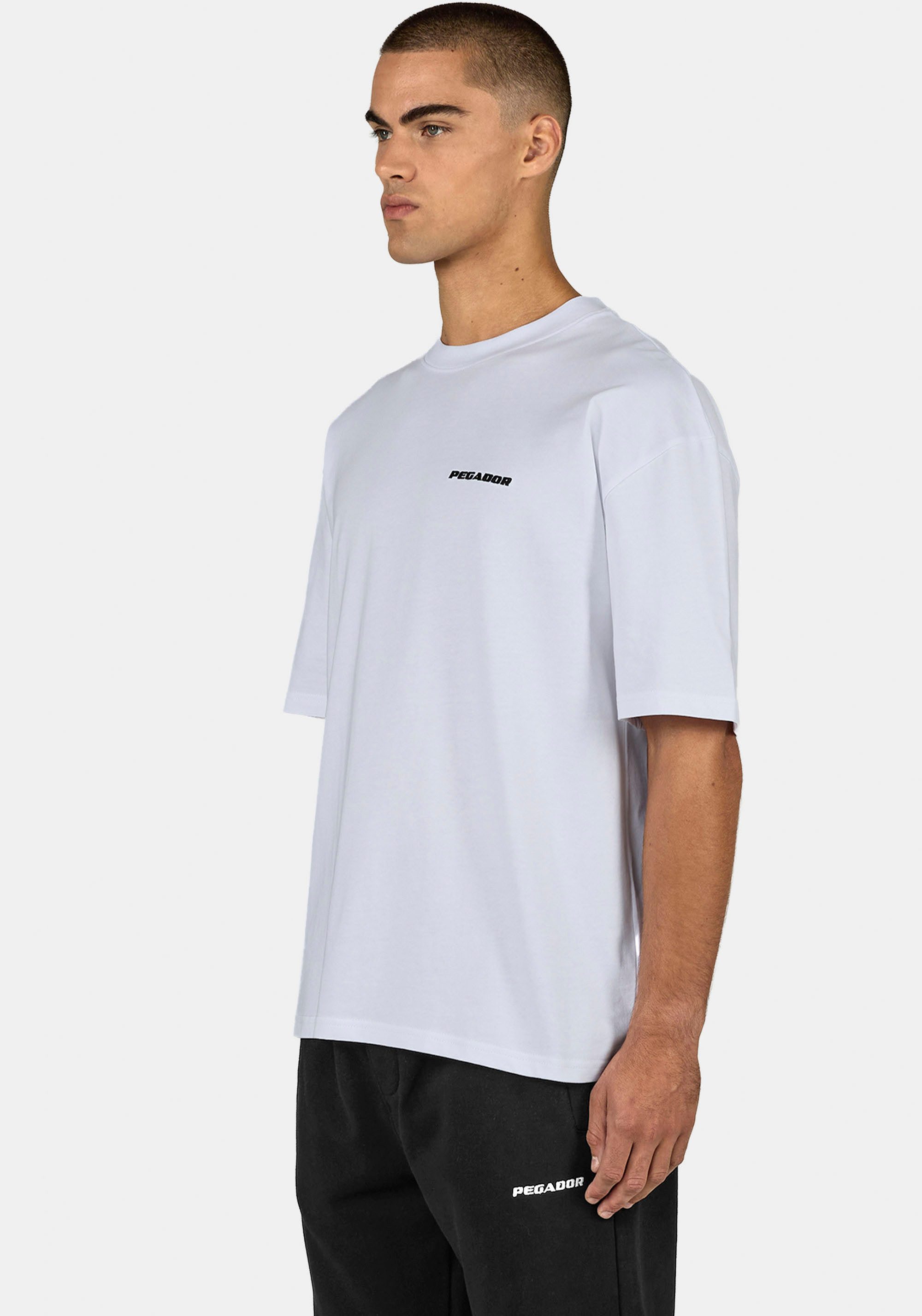 PEGADOR T-Shirt LOGO OVERSIZED TEE Baumwolle, oversize günstig online kaufen