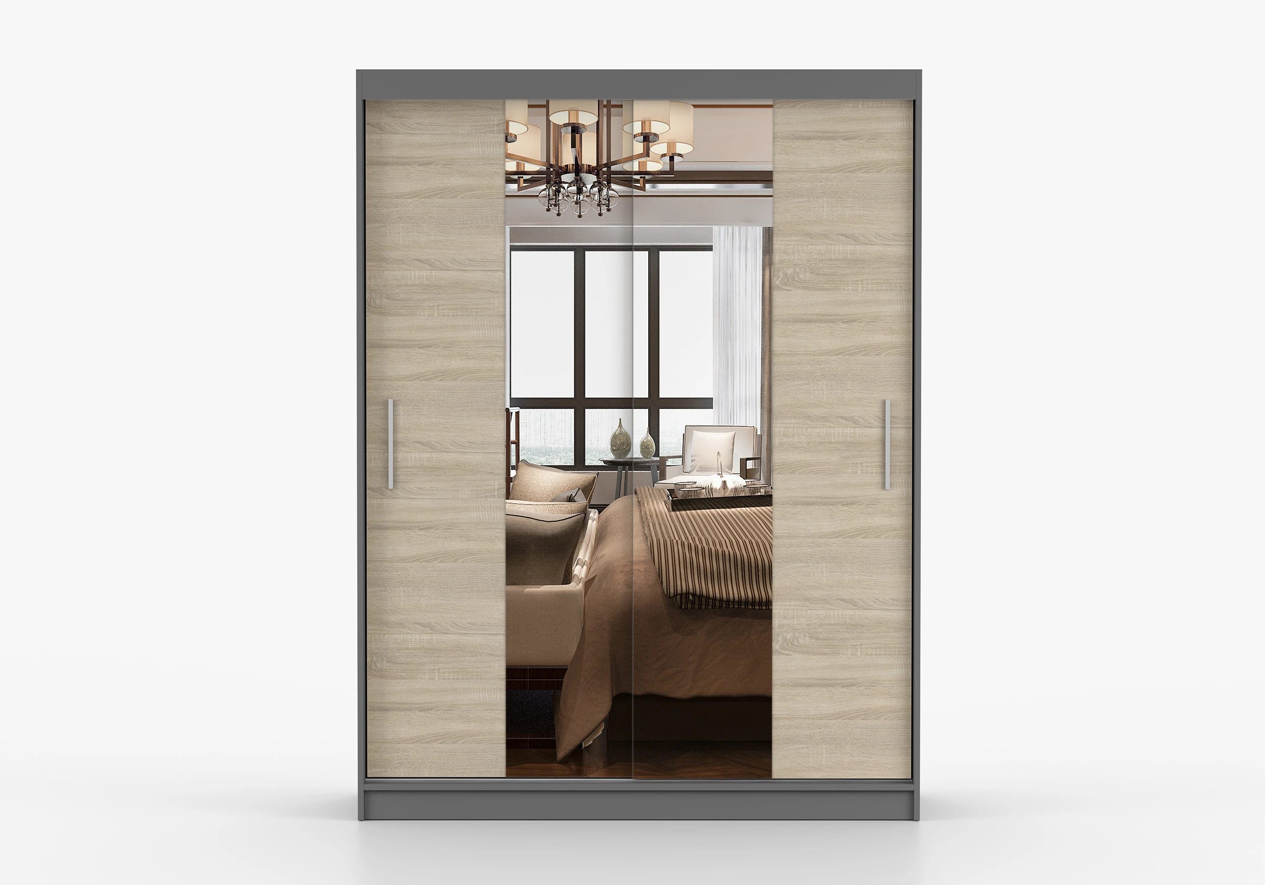 imoebel24 Schwebetürenschrank VISTA 01 150 cm günstig online kaufen