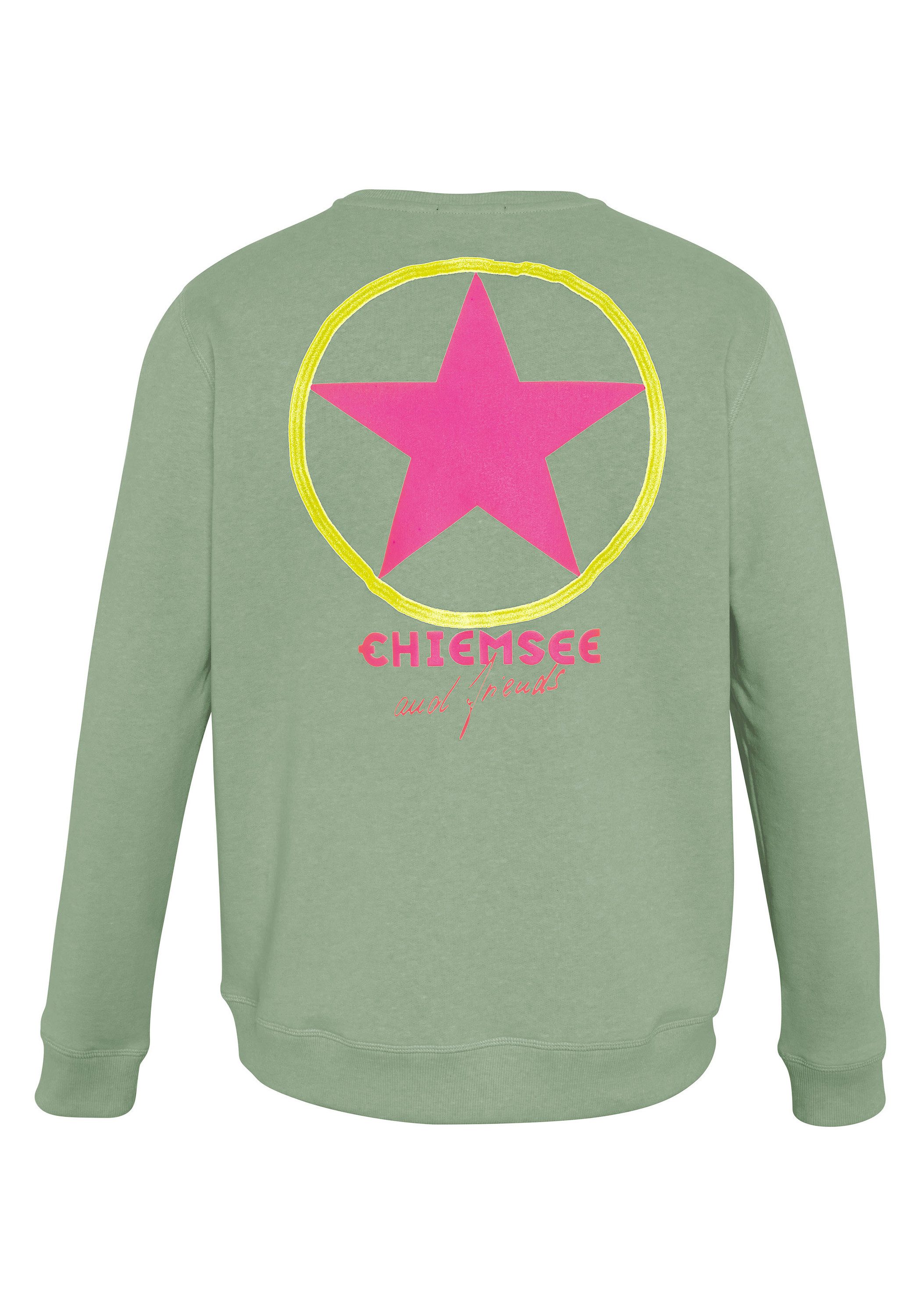 Chiemsee Sweatshirt Sweatshirt mit label-typischem Backprint 1 günstig online kaufen