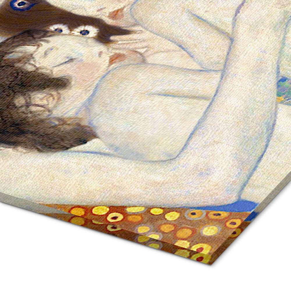 Posterlounge Wandbild Mutter und Zwillinge IV, Gustav Klimt, erhältlich als Poster, Leinwandbild, Wandsticker oder Acrylglasbild
