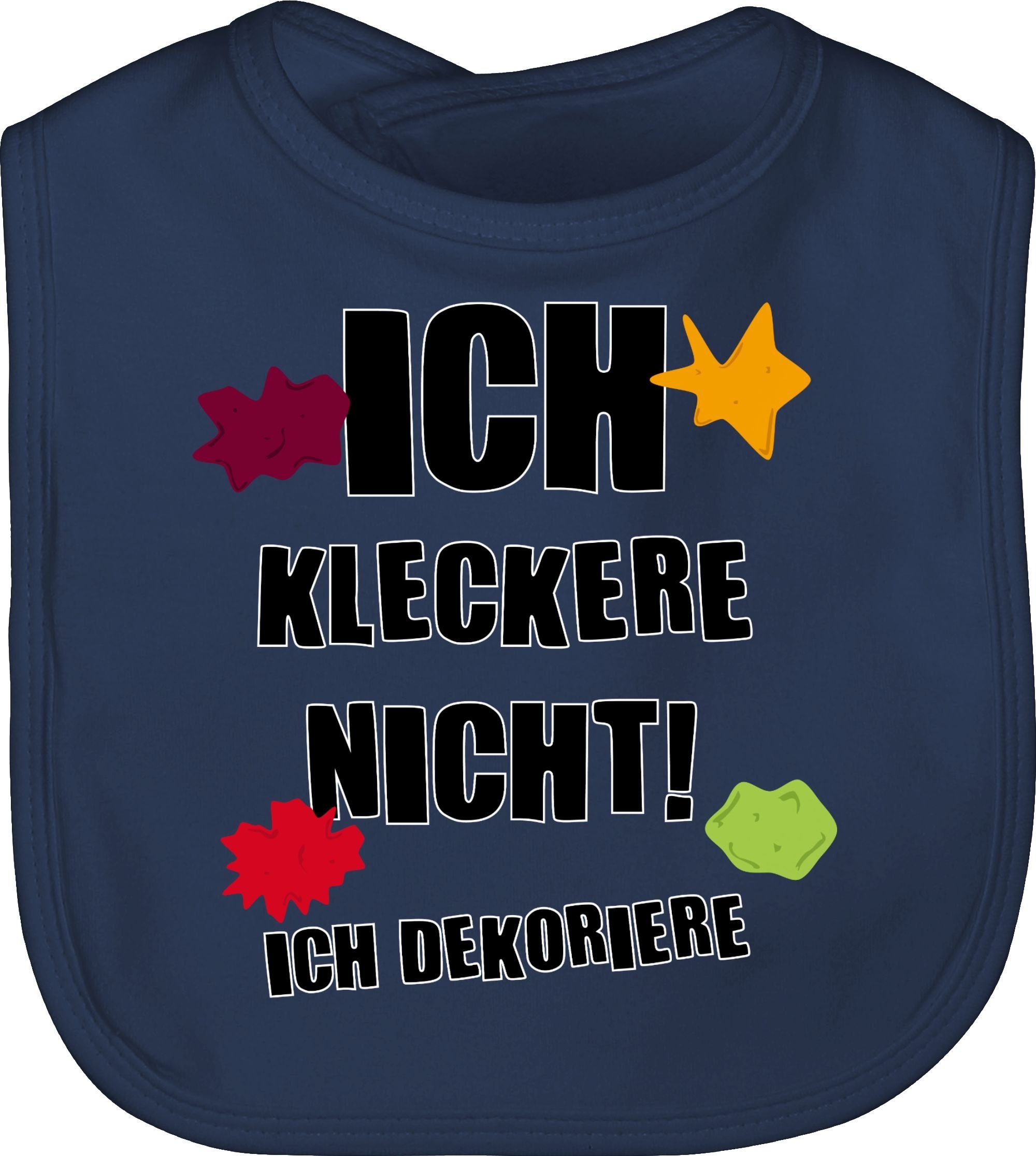 Shirtracer Lätzchen Ich kleckere nicht!, Sprüche Baby