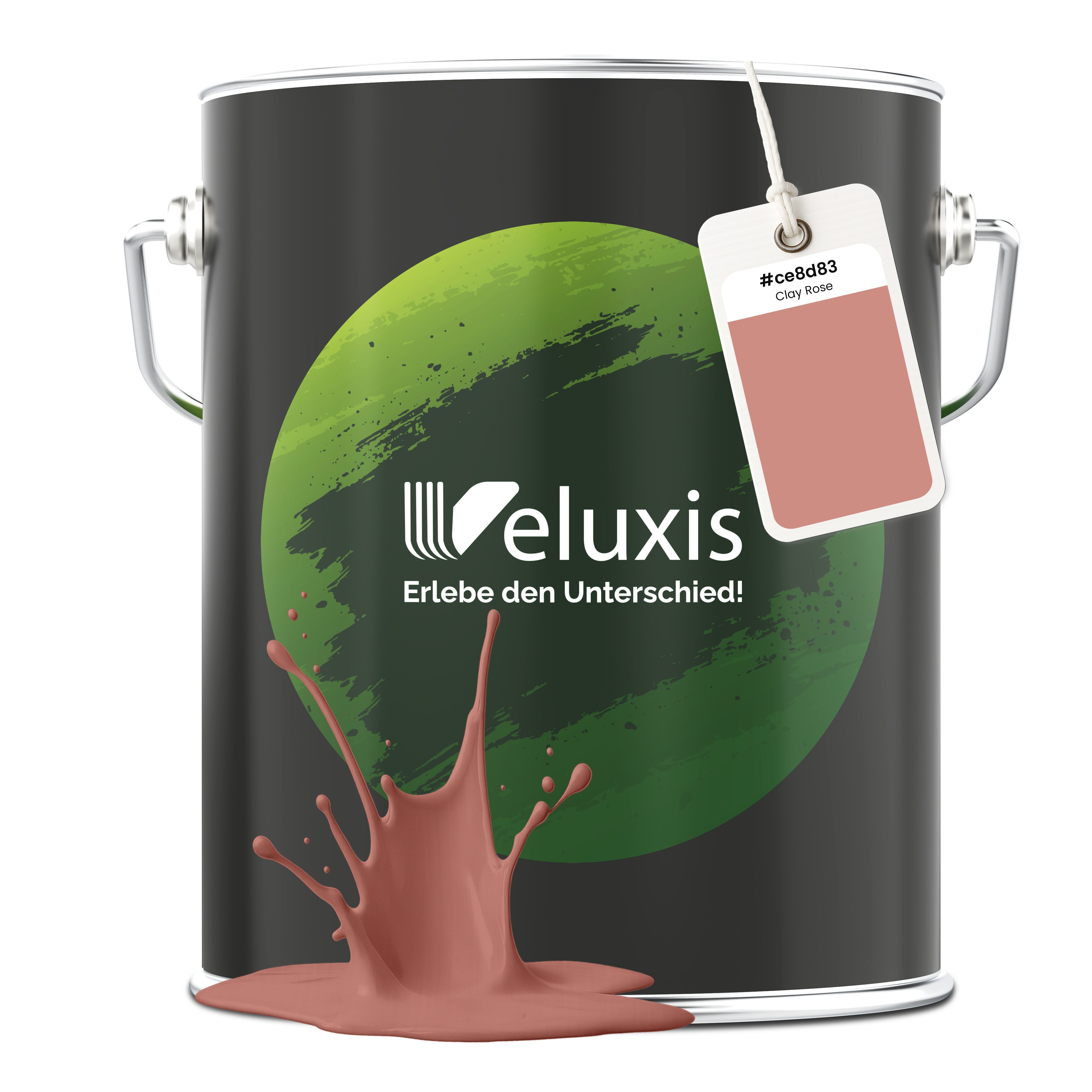 Veluxis Wandfarbe Veluxis® Edle Wandfarbe, für den Innenraum - Deckkraft-Klasse 1, Streifenfrei & tropfarm