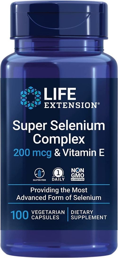 Life Extension Life Extension Super Selenium Complex 200 mcg & Vitamin E- 100 Kapseln Kapseln