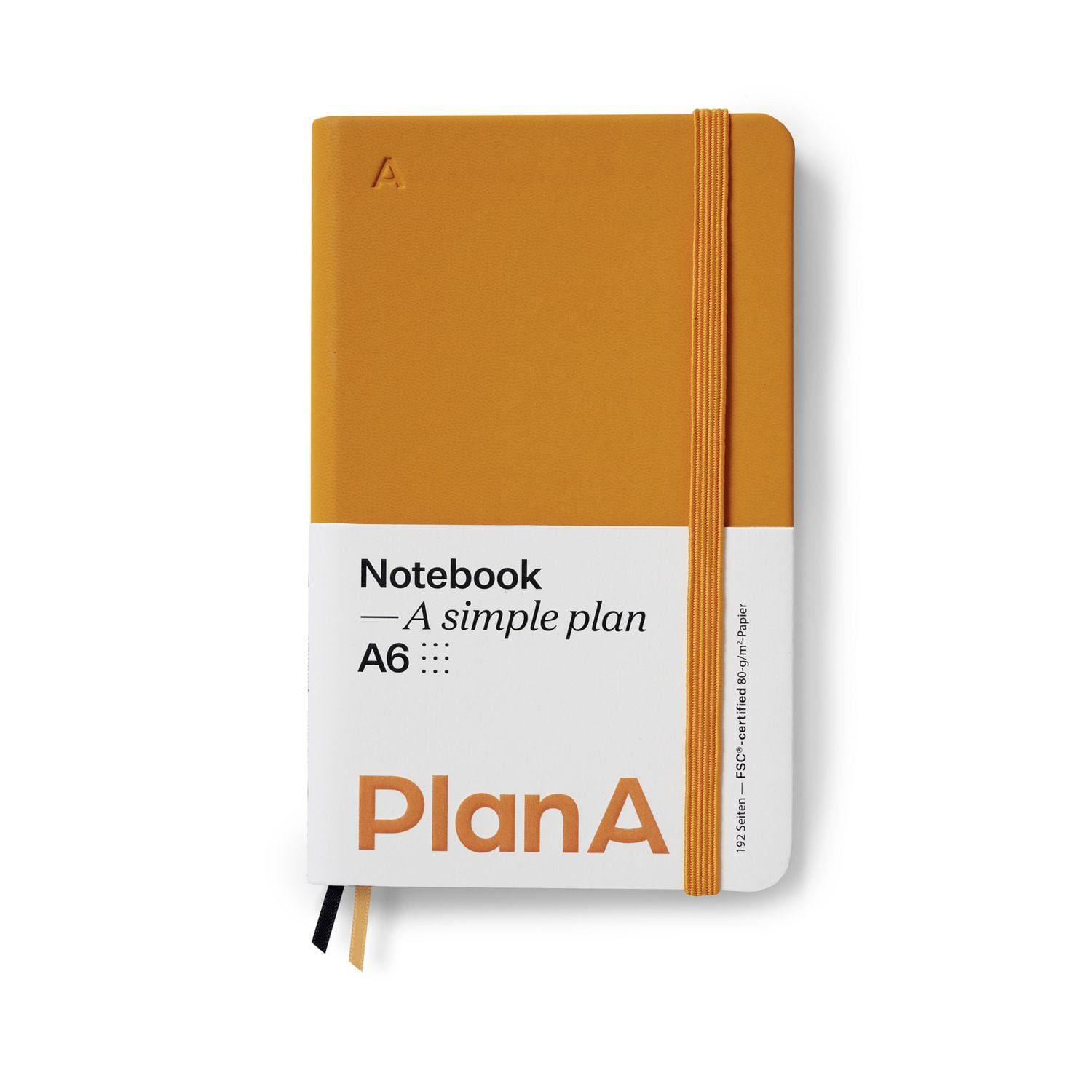 Notizbuch Notizbuch A6 Hardcover Punktiert Mandarin Orange