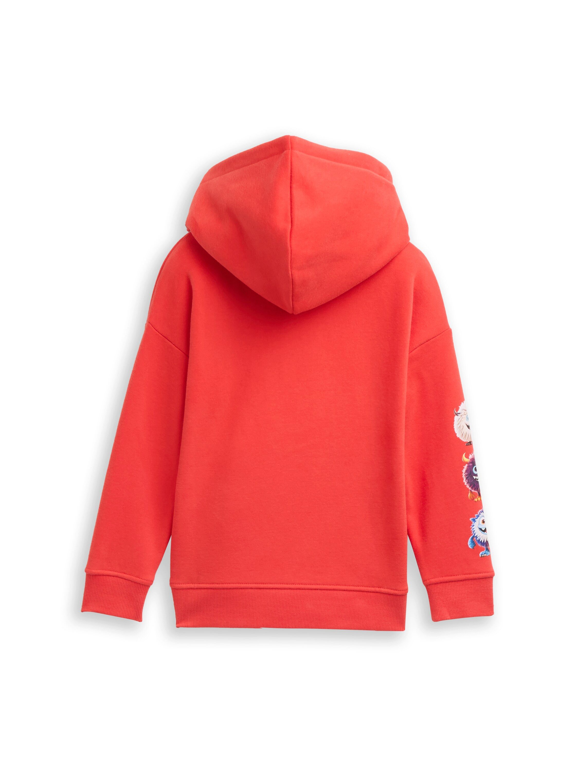 TOM TAILOR Hoodie mit Elch-Frontprint und Rückenprint, für Kids – Bild 2 von 3
